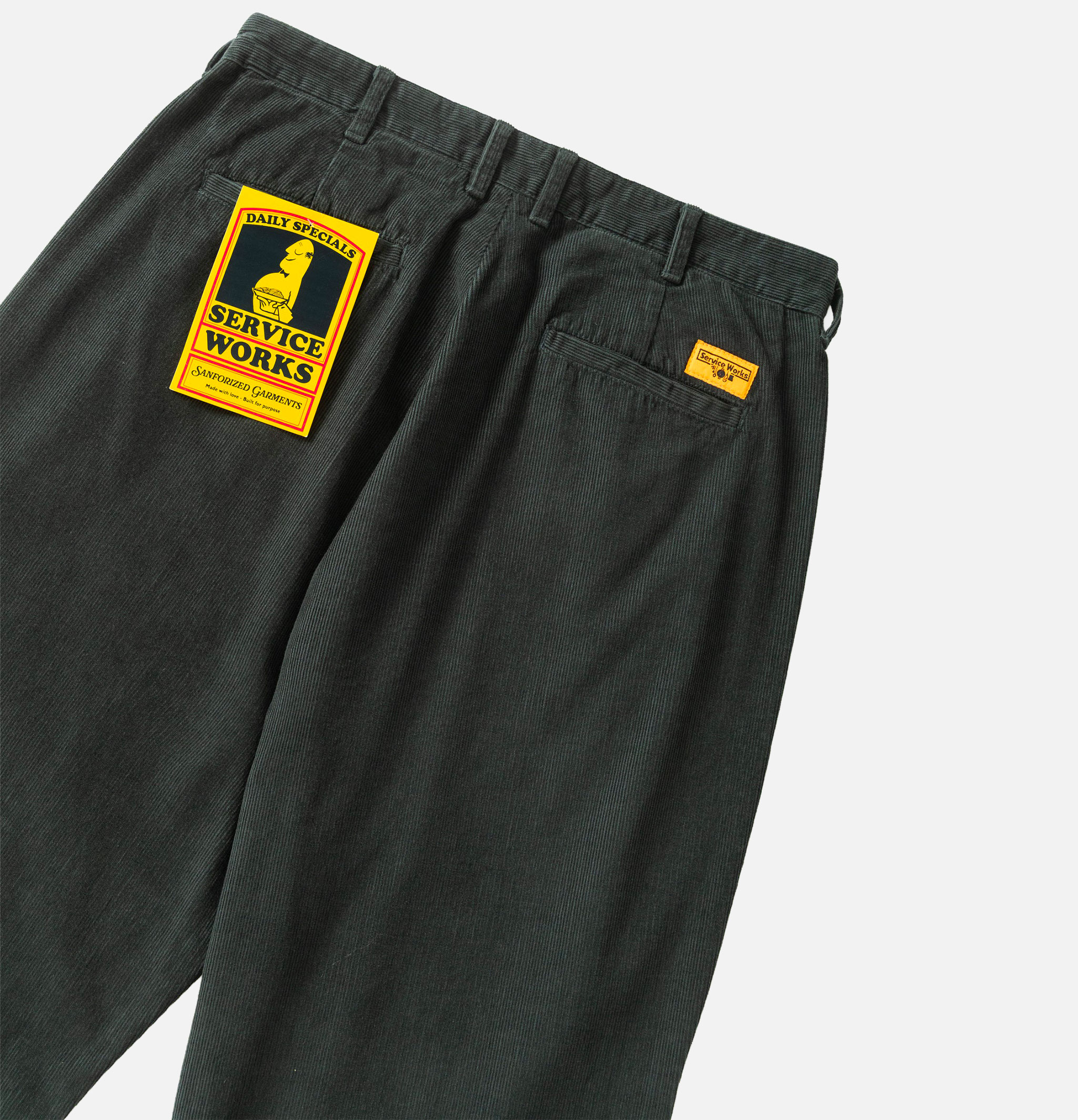Service Works Fine Cord Part-Timer Jewel Pants