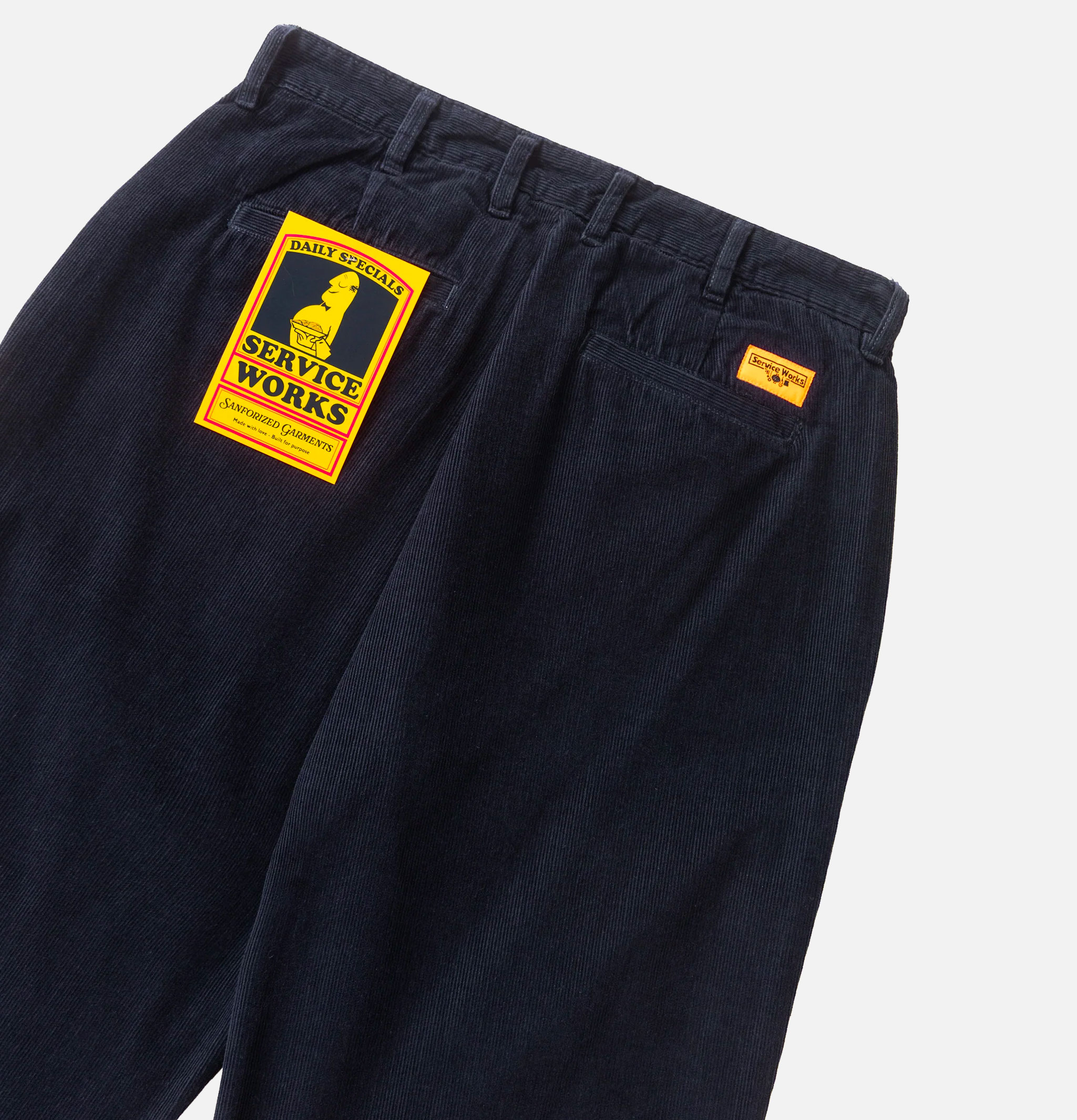 Pantalon Service Works Fine Cord Part Timer Dark Navy