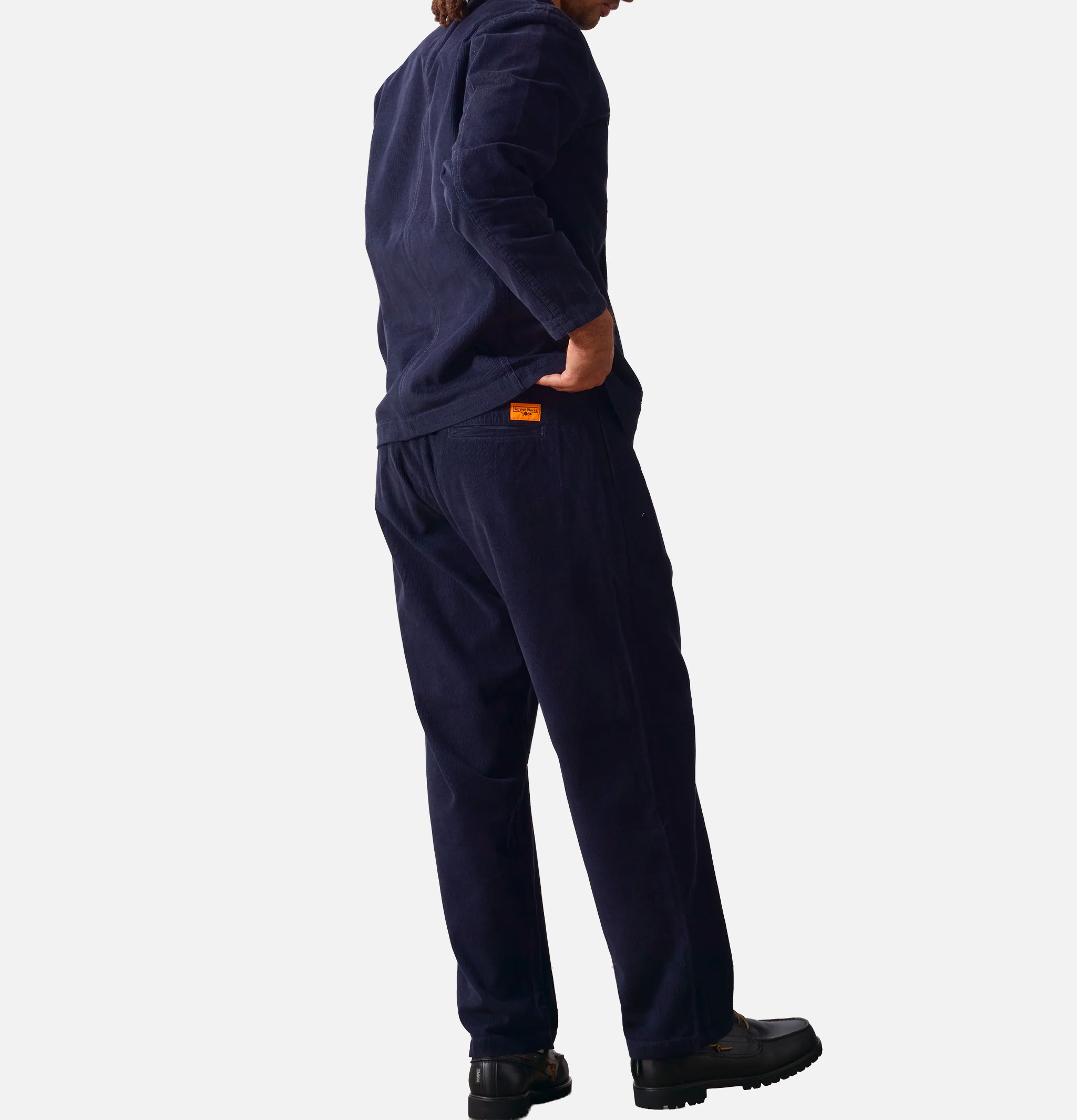 Pantalon Service Works Fine Cord Part Timer Dark Navy