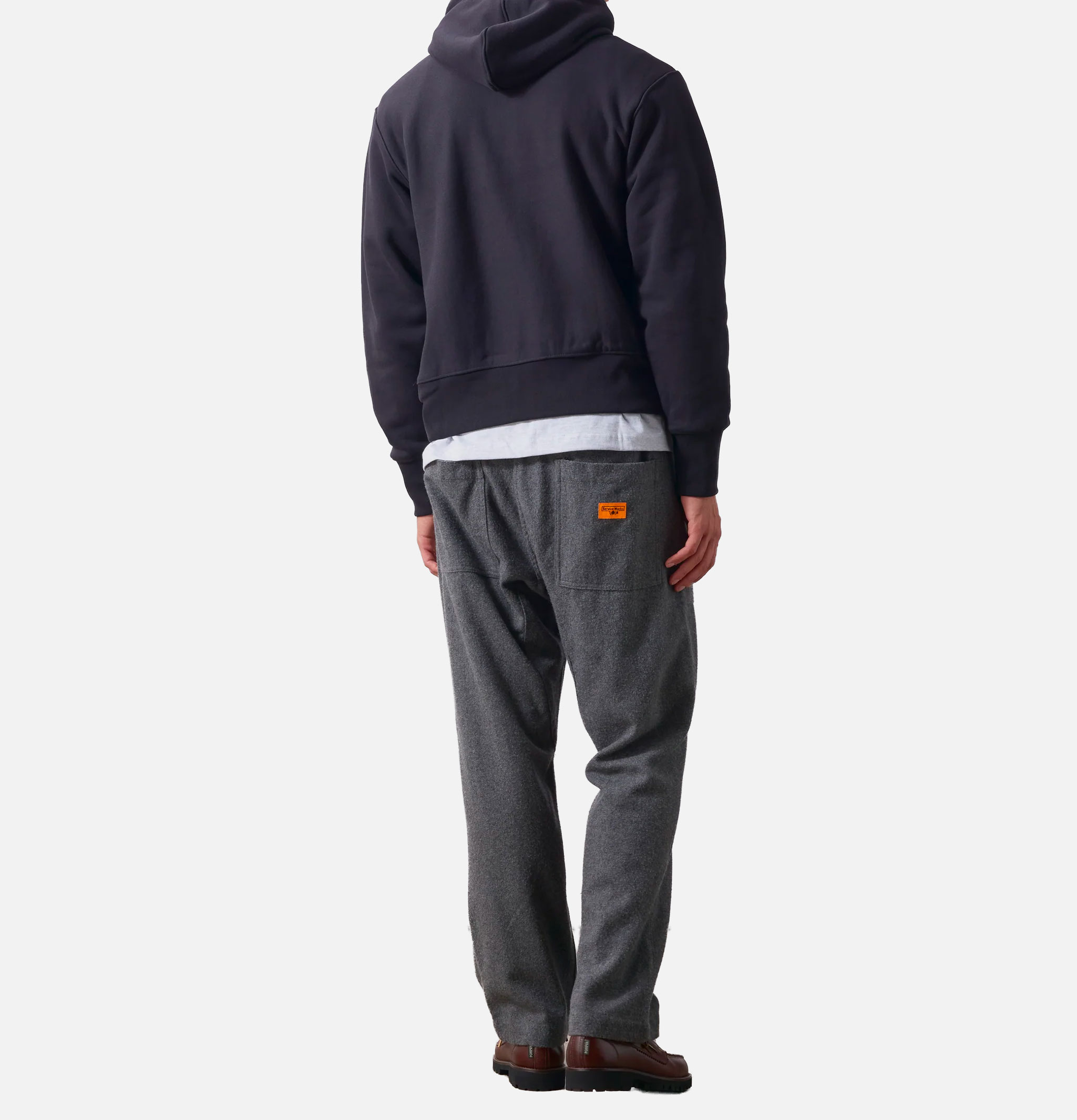 Pantalon Service Works Flannel Chef Charcoal
