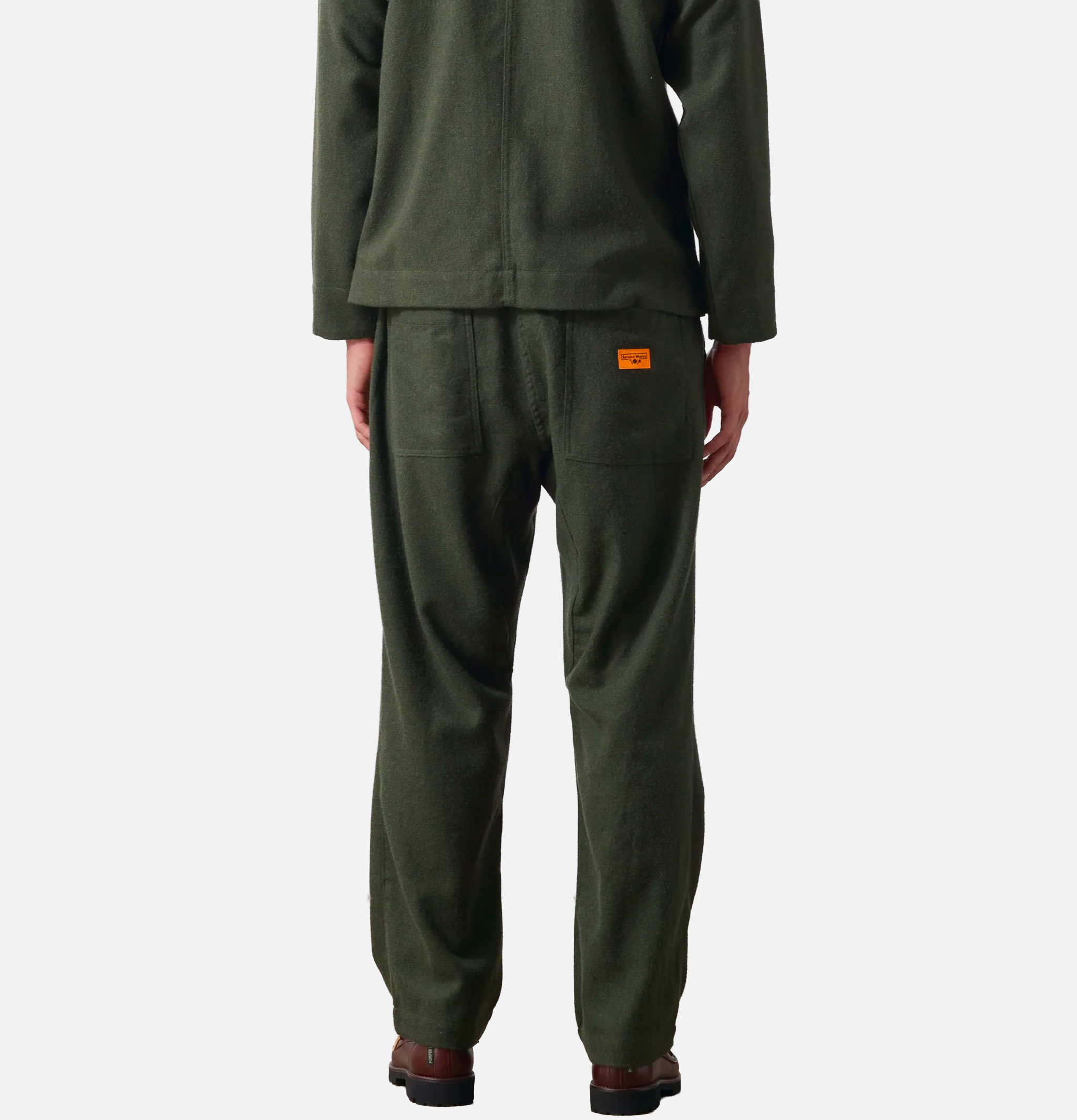 Pantalon Service Works Flannel Chef Vert Foret