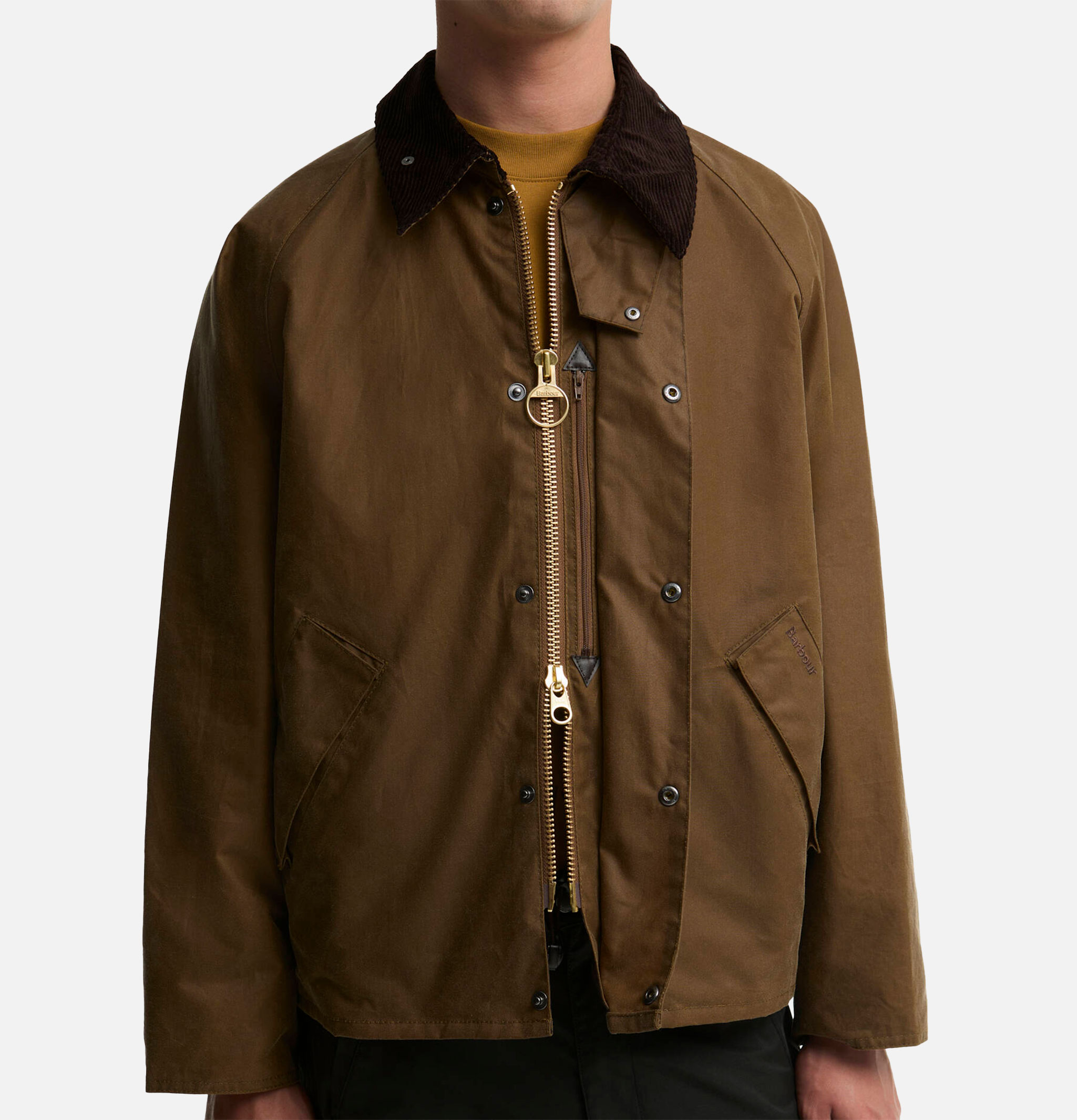 Barbour Veste Cirée Transport Sable