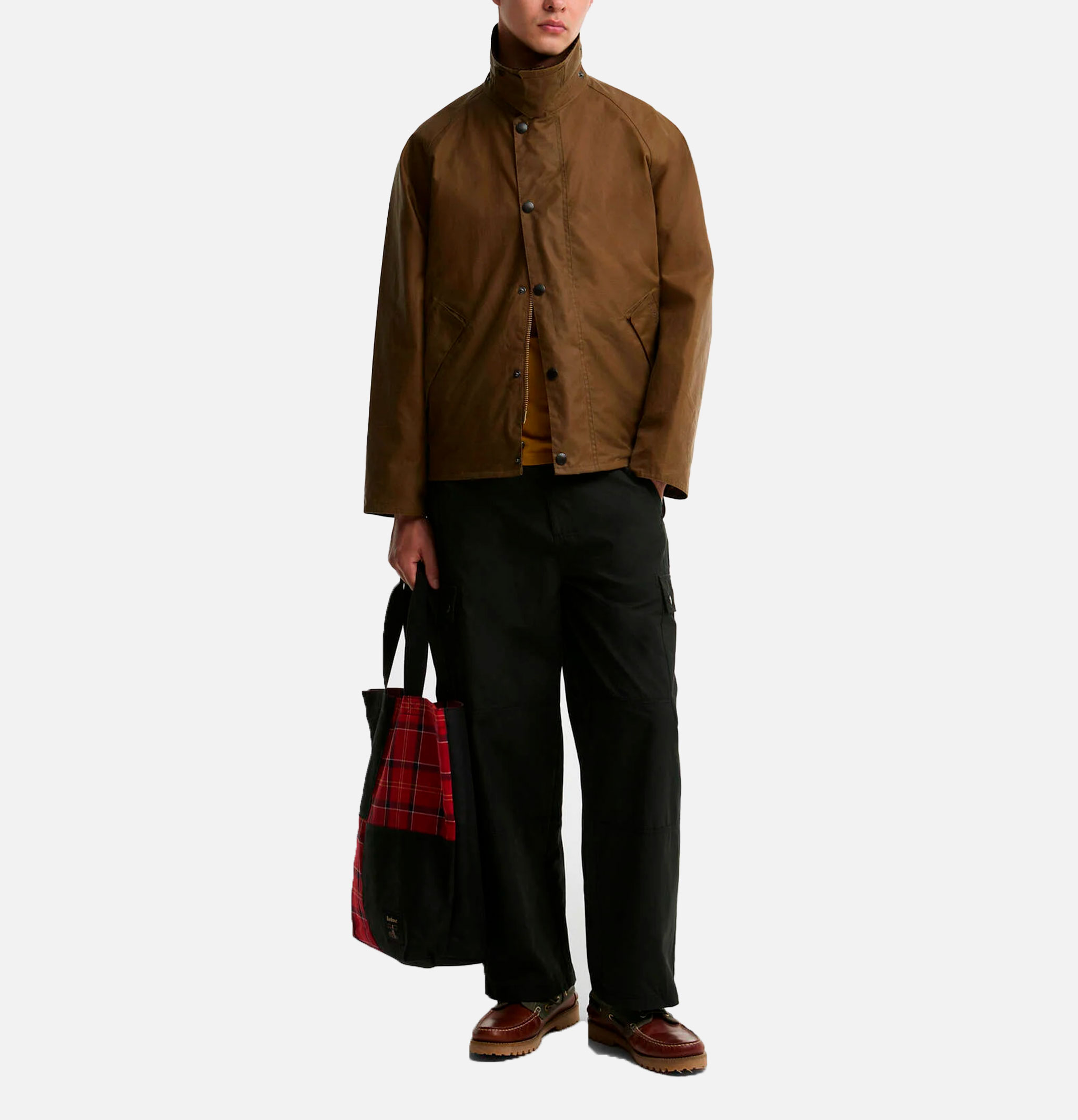 Barbour Veste Cirée Transport Sable