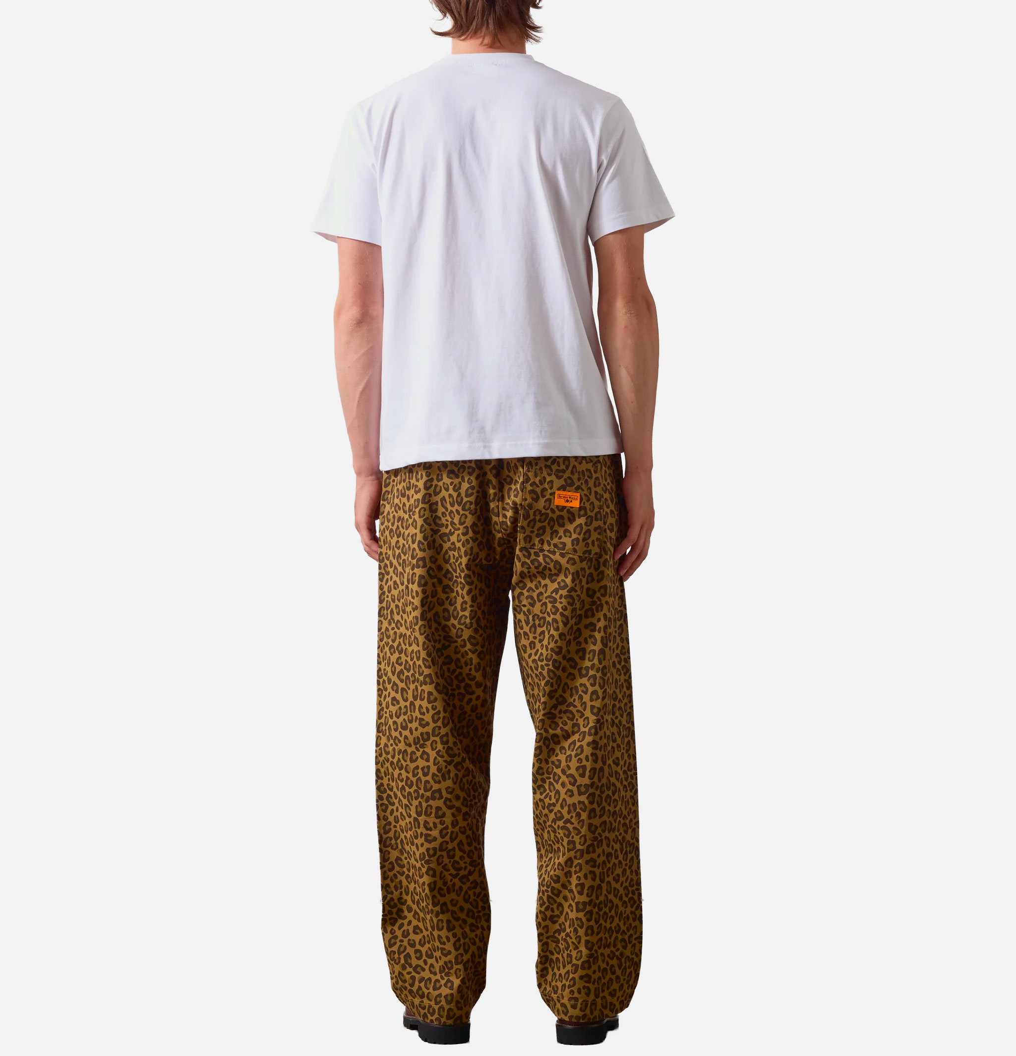 Pantalon Service Works Patterned Easy Chef Marron Leopard