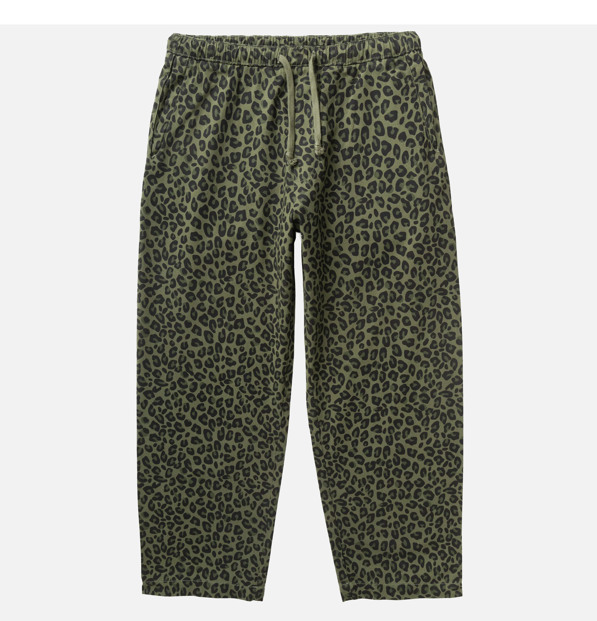 Pantalon Service Works Patterned Easy Chef Vert Leopard