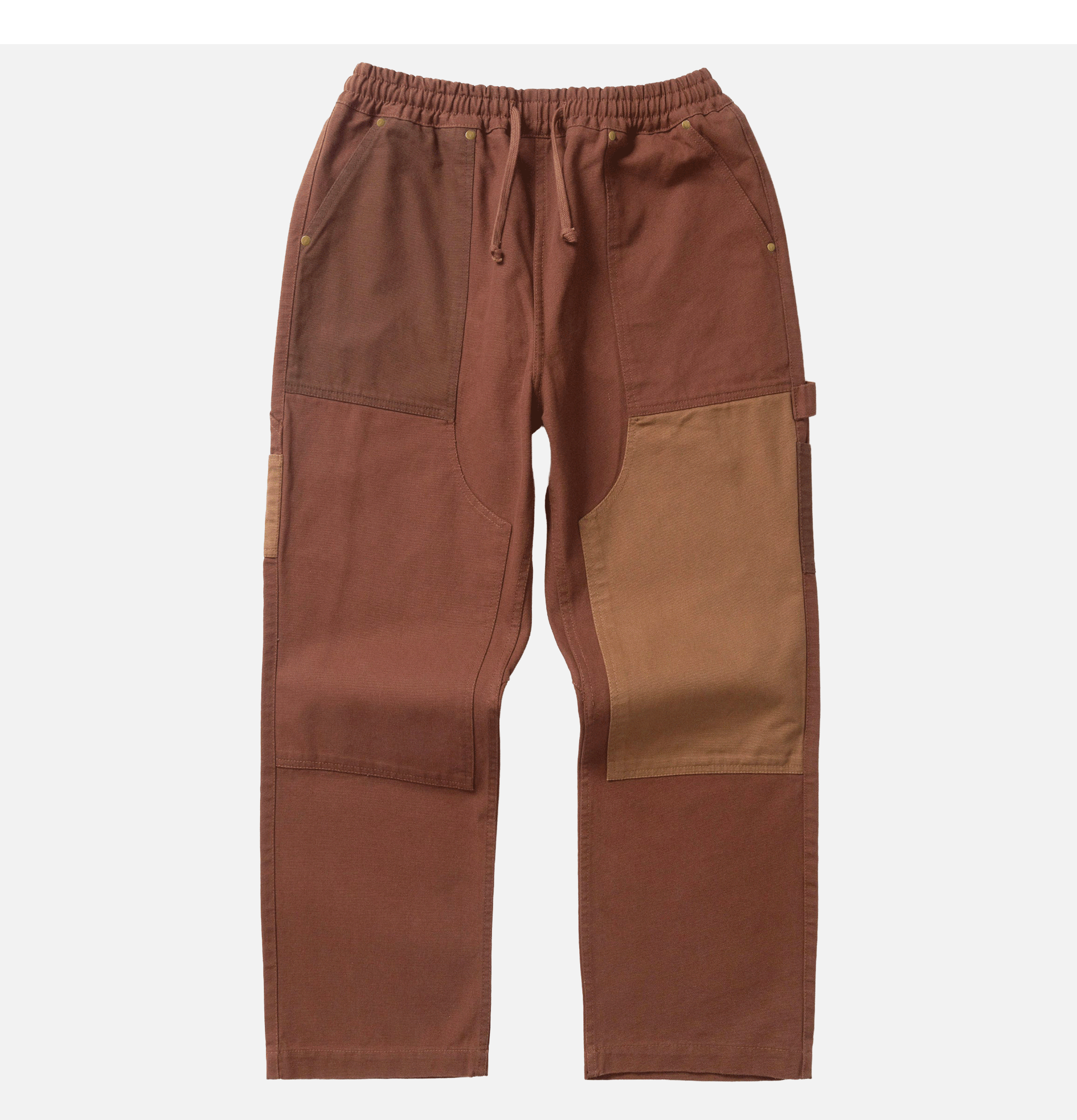 Pantalon Service Works Patchwork Utility Chef Marron