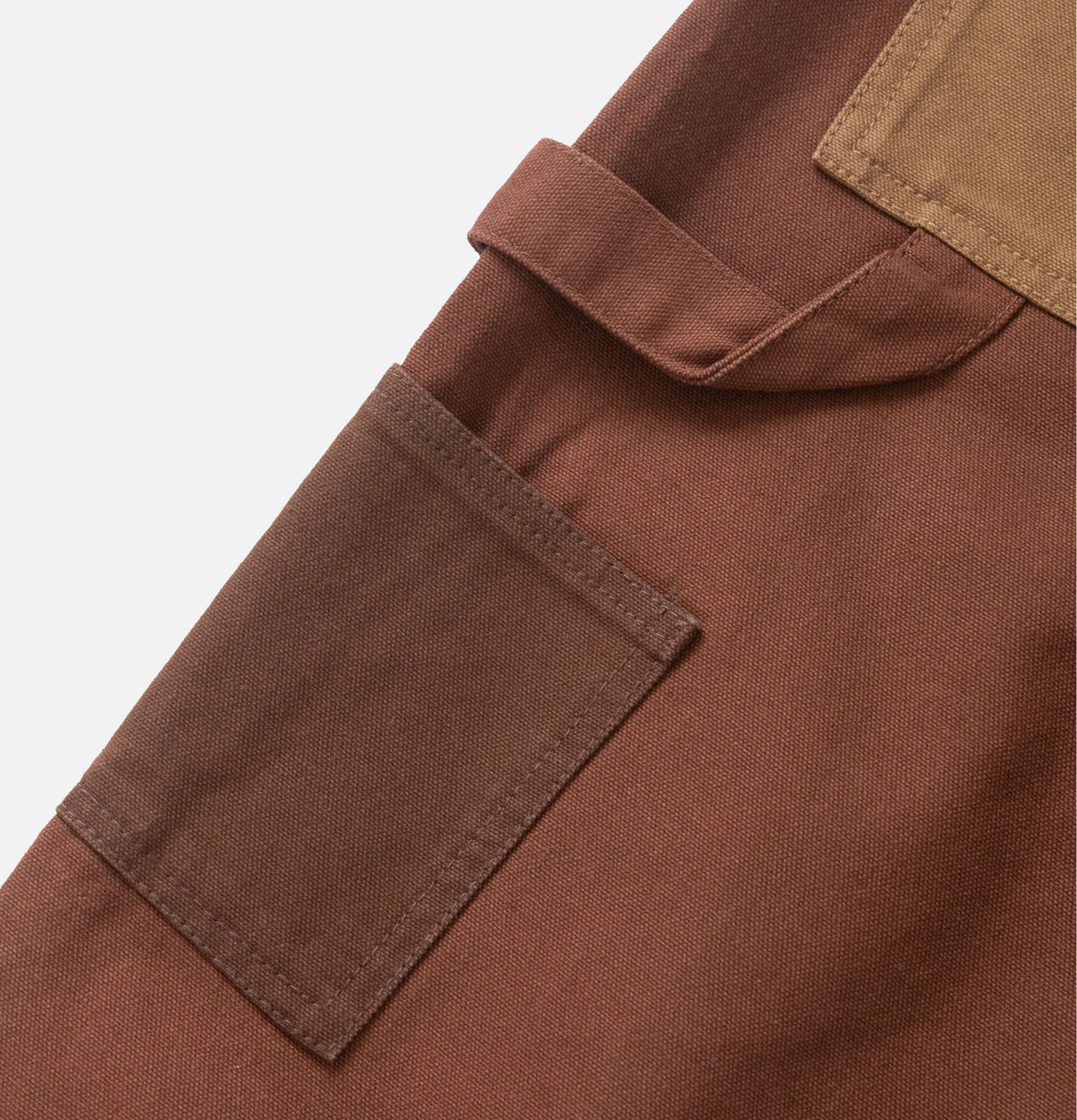 Pantalon Service Works Patchwork Utility Chef Marron