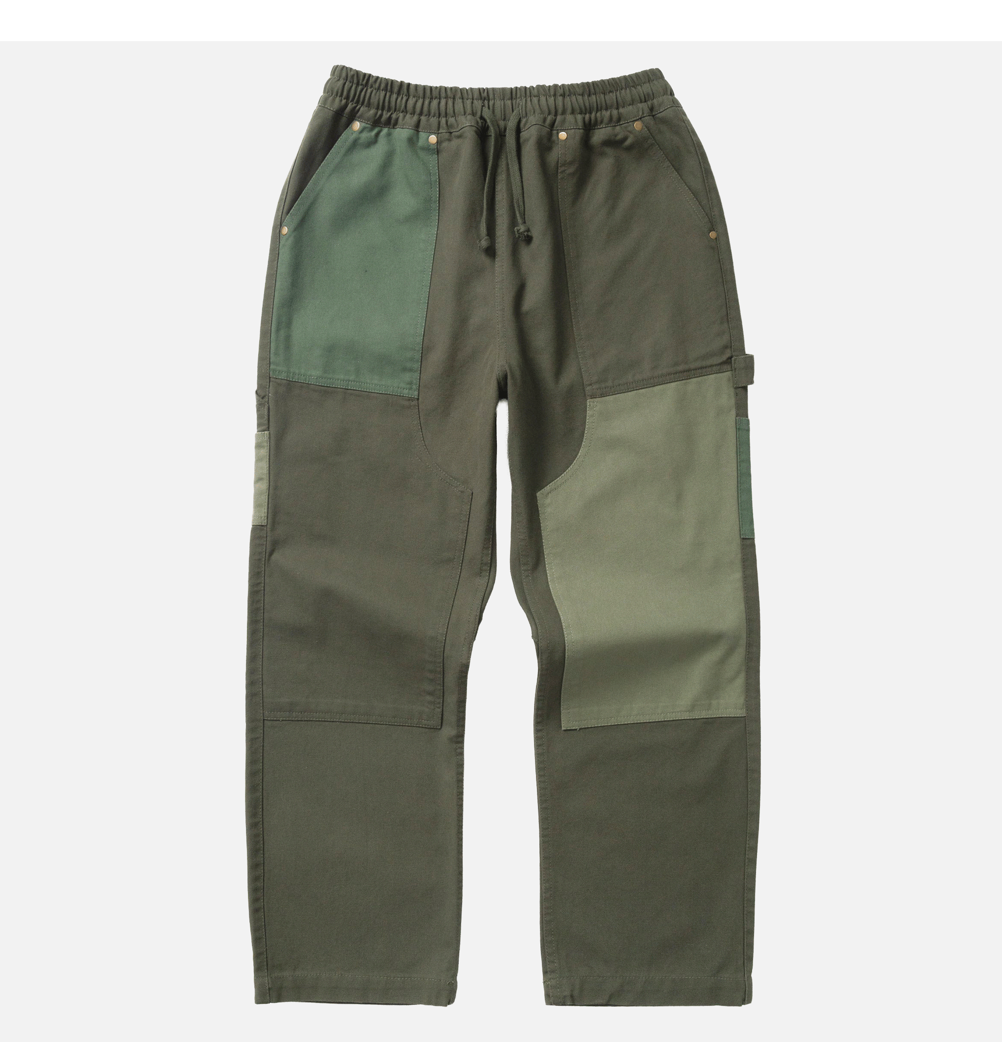 Pantalon Service Works Patchwork Utility Chef Vert