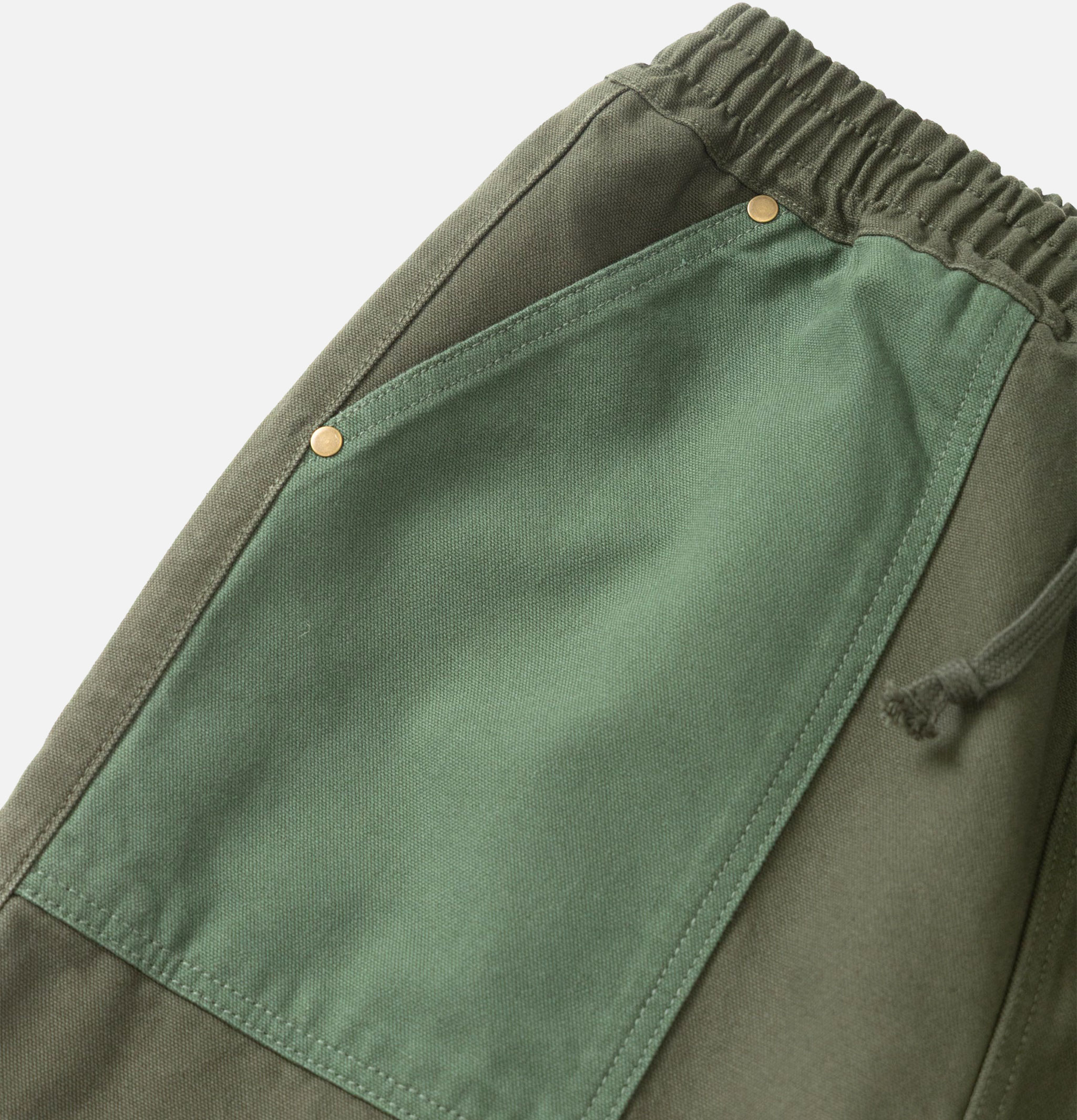 Pantalon Service Works Patchwork Utility Chef Vert