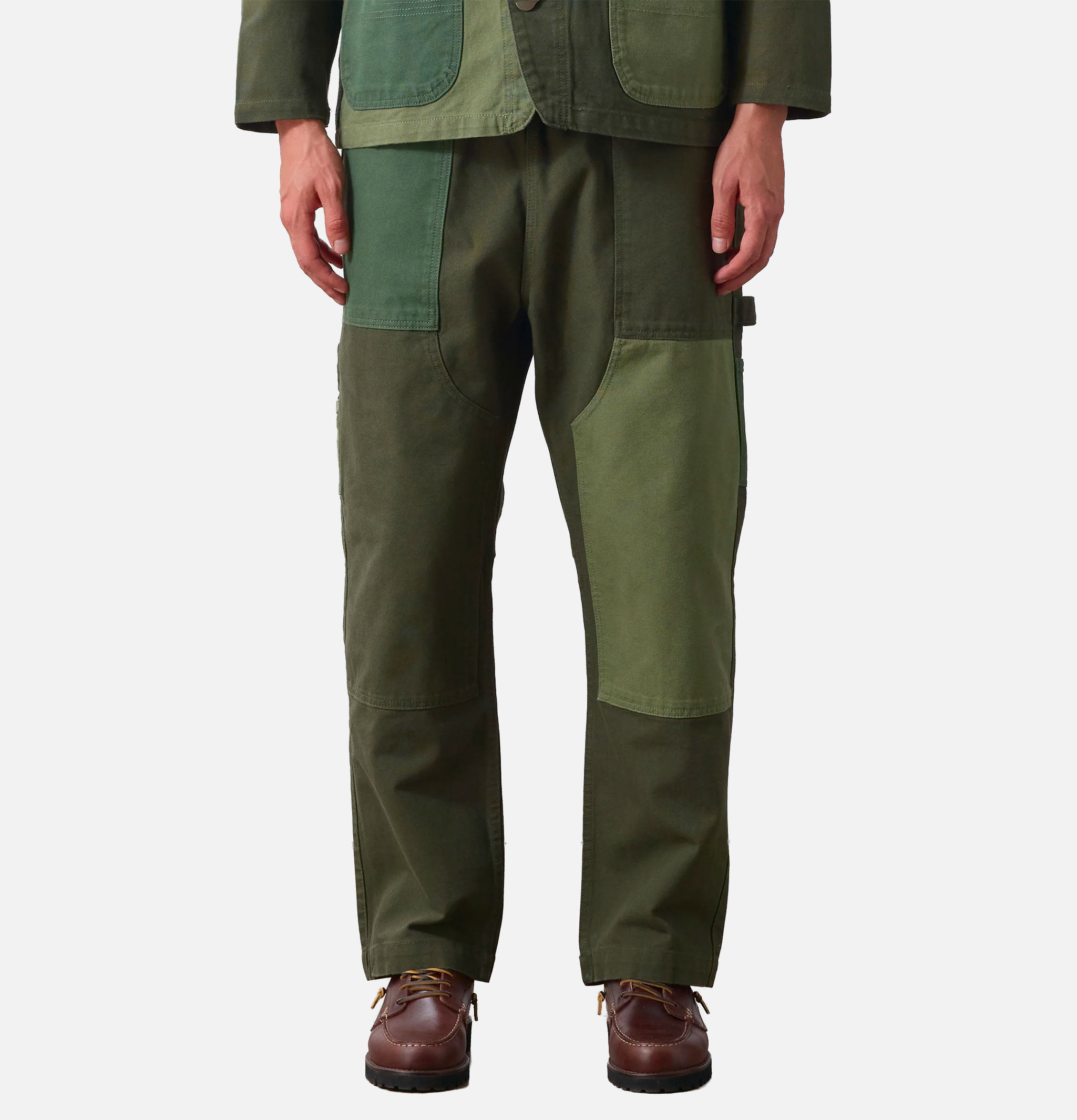 Pantalon Service Works Patchwork Utility Chef Vert