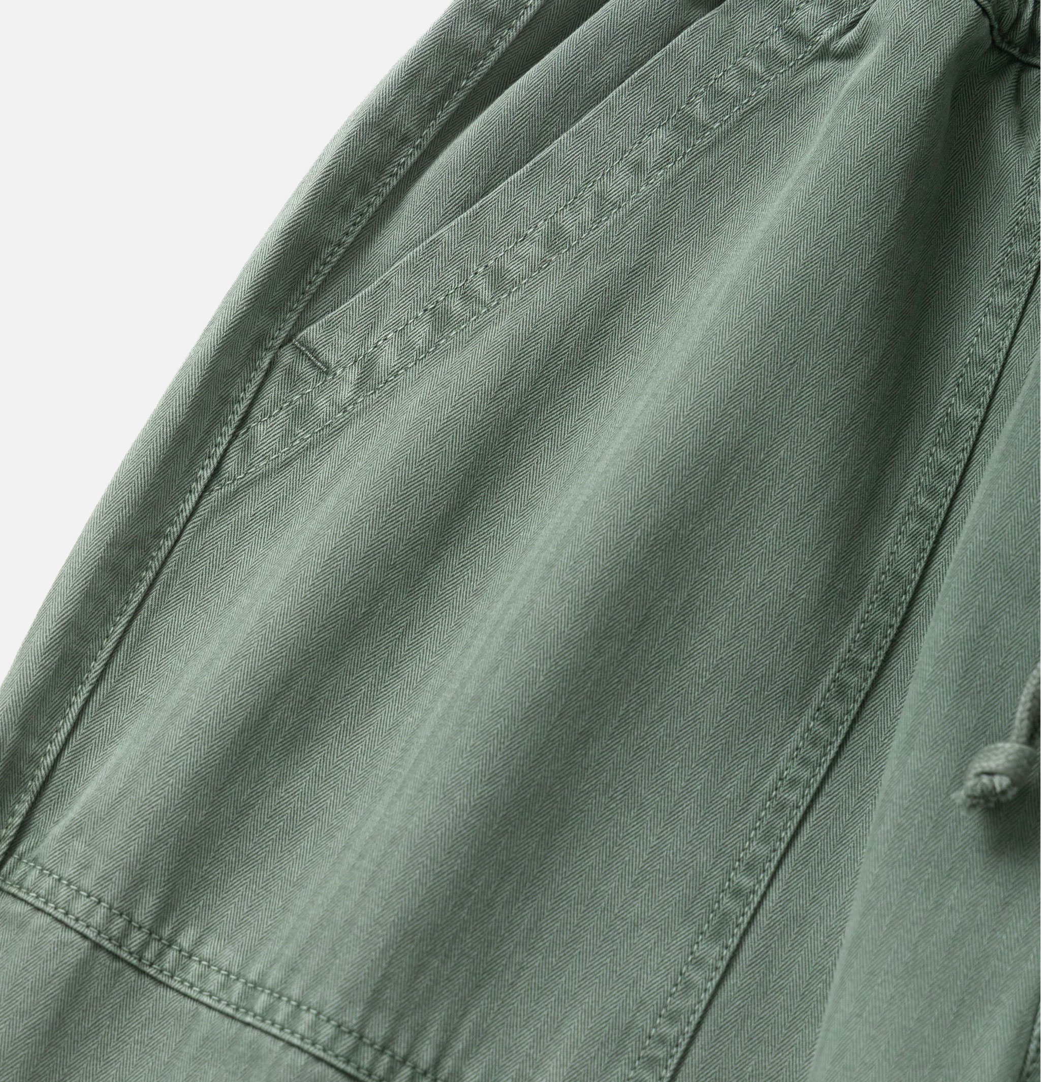 Pantalon Service Works Pigment Herringbone Twill Olive