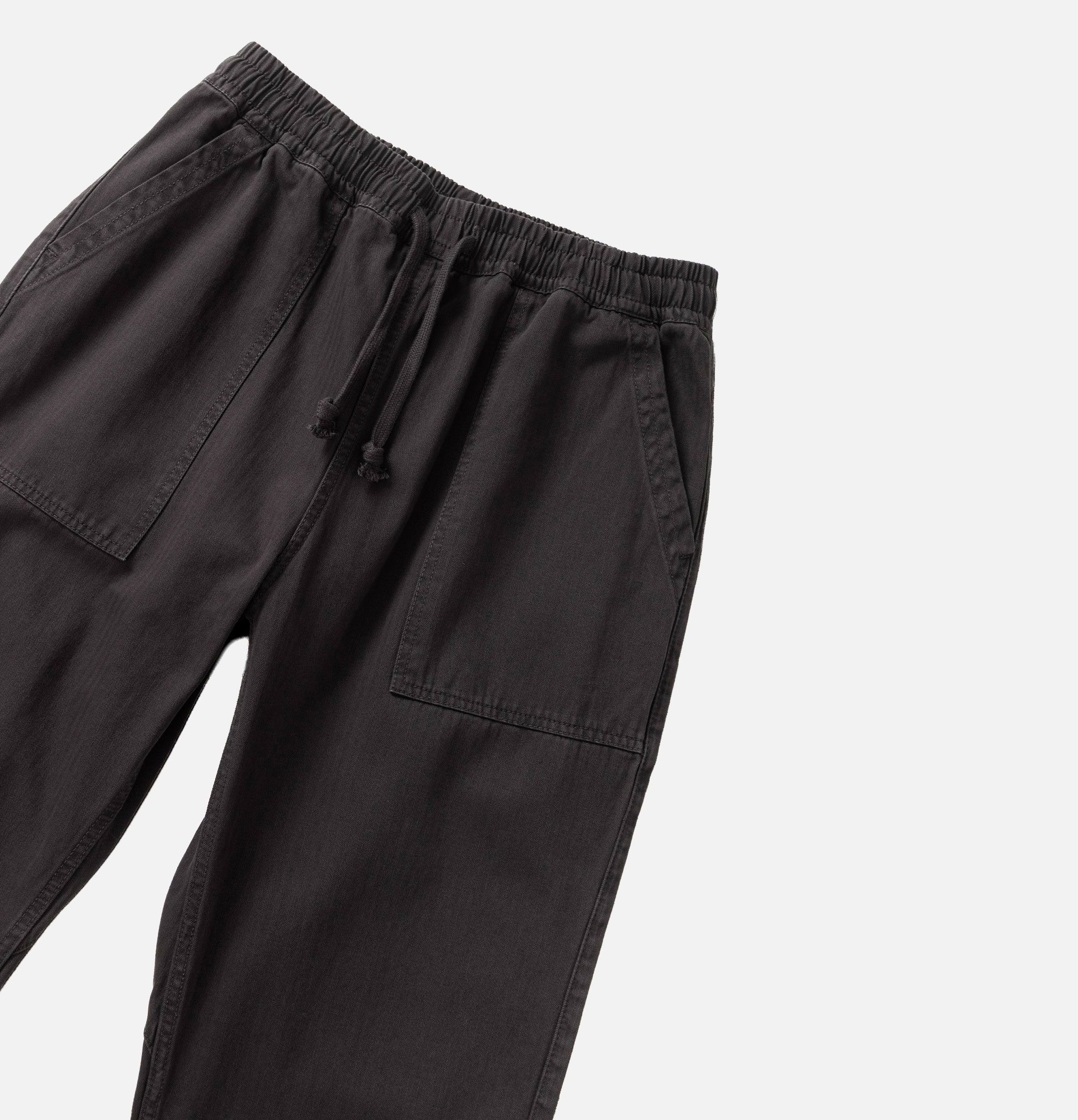 Pantalon Service Works Pigment Herringbone Twill Noir