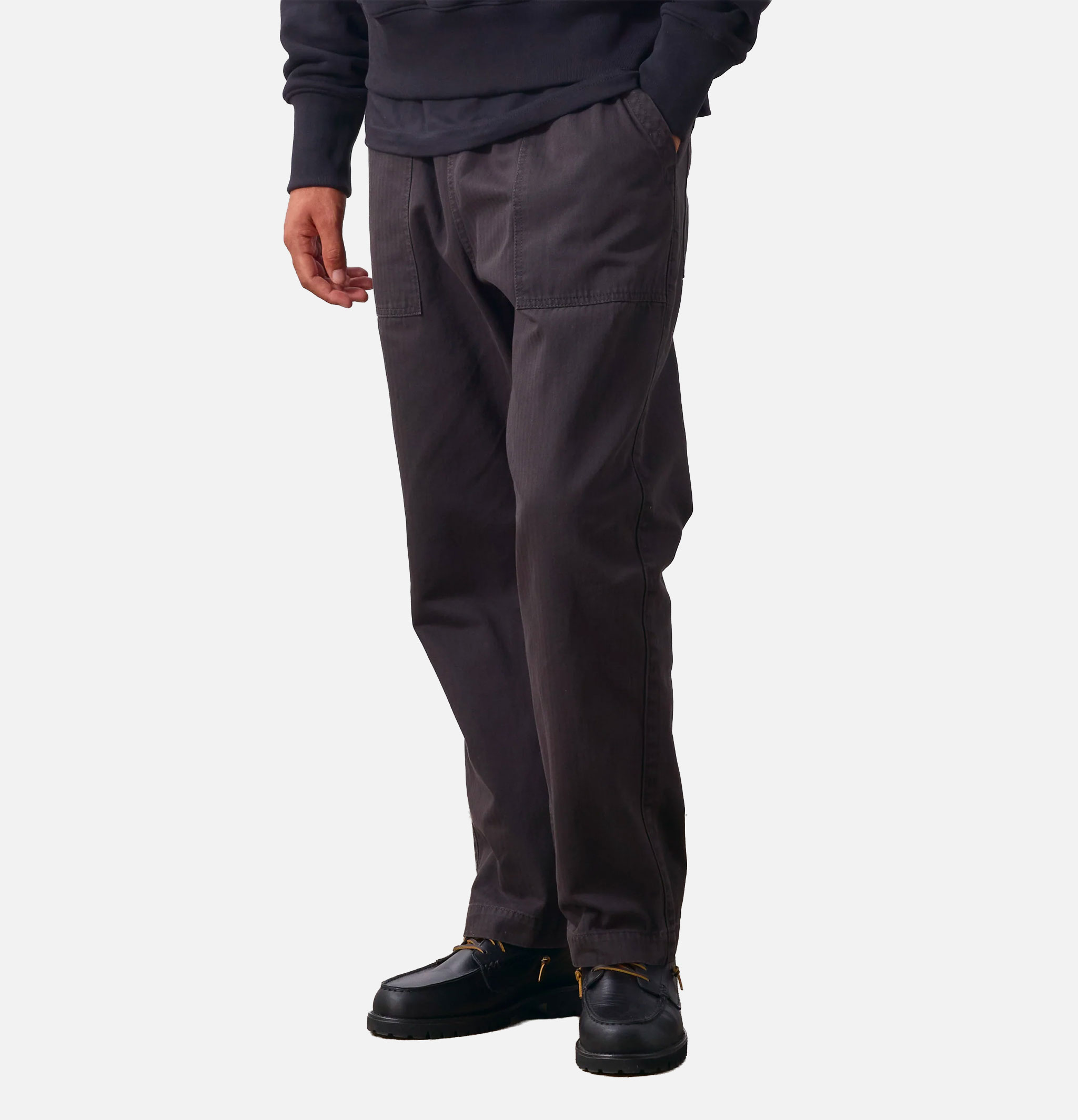 Pantalon Service Works Pigment Herringbone Twill Noir