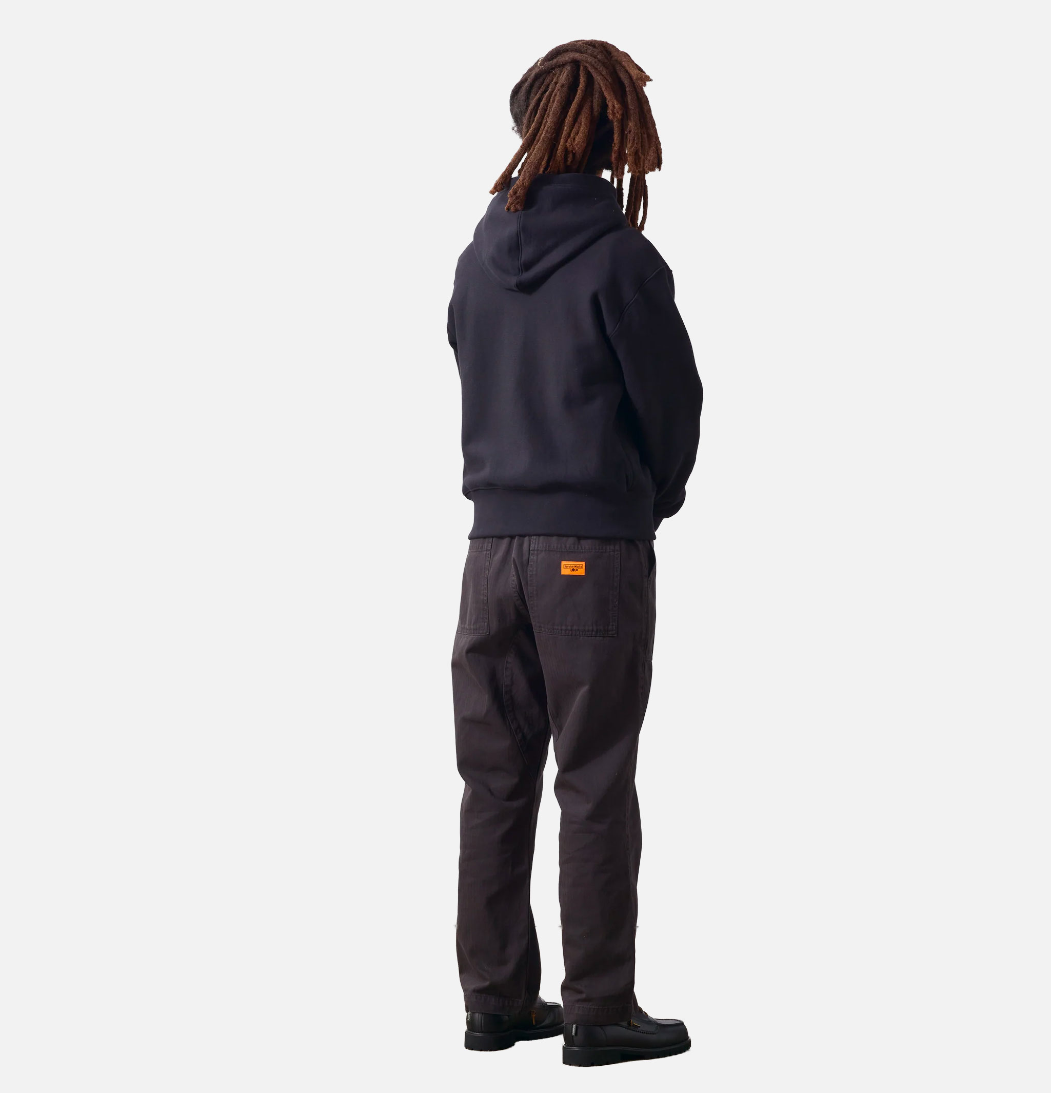 Pantalon Service Works Pigment Herringbone Twill Noir