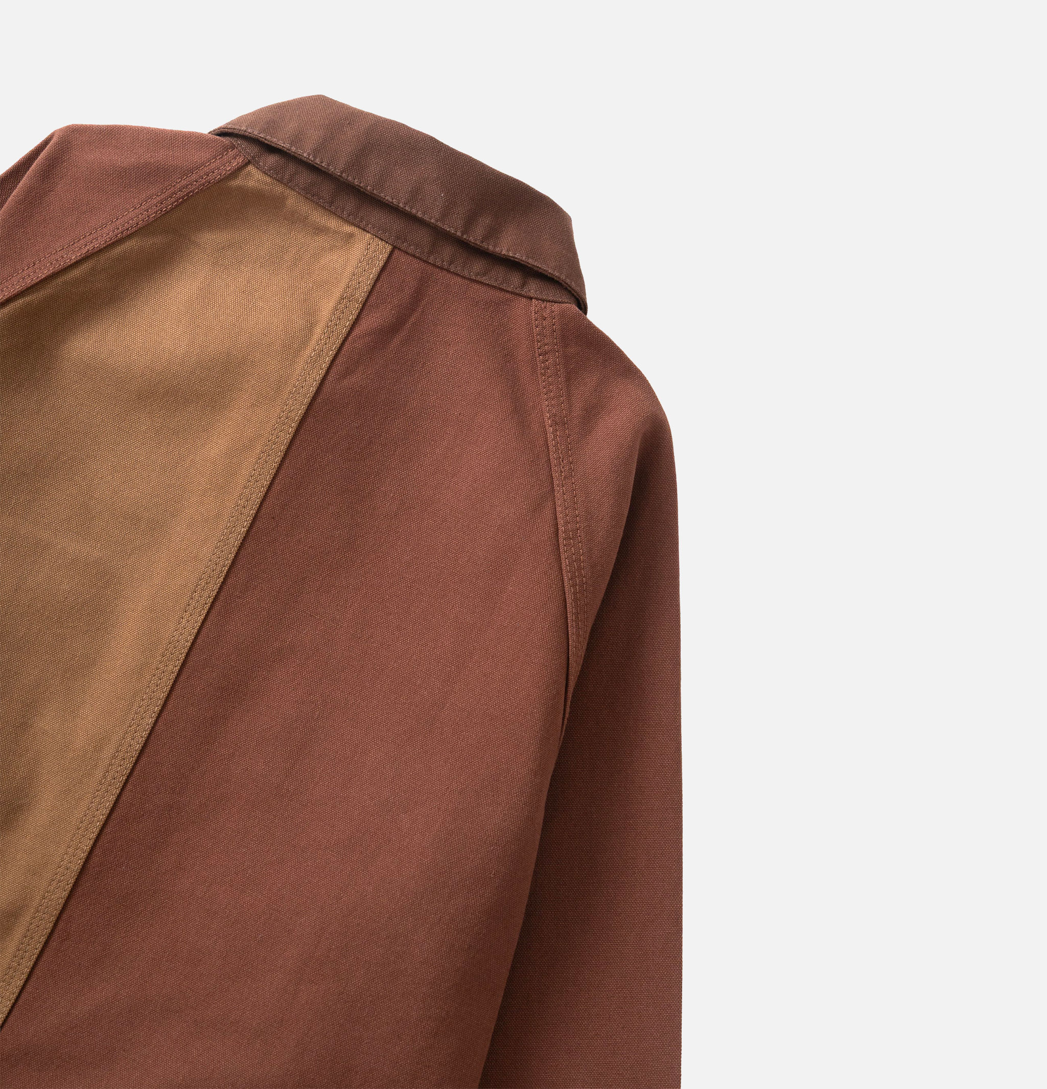 Service Works Veste Patchwork Coverall 2.0 Marron