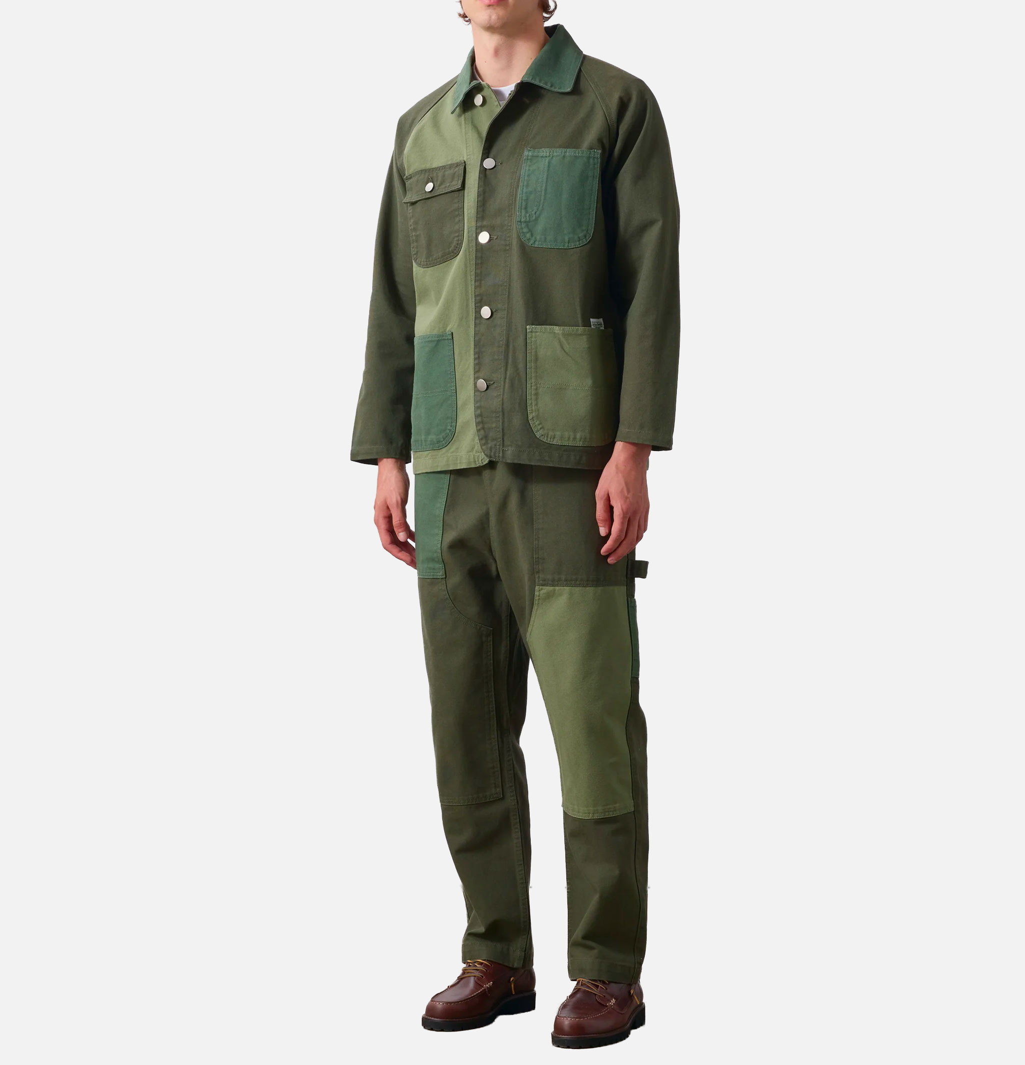 Service Works Patchwork Coverall 2.0 Jacket Green