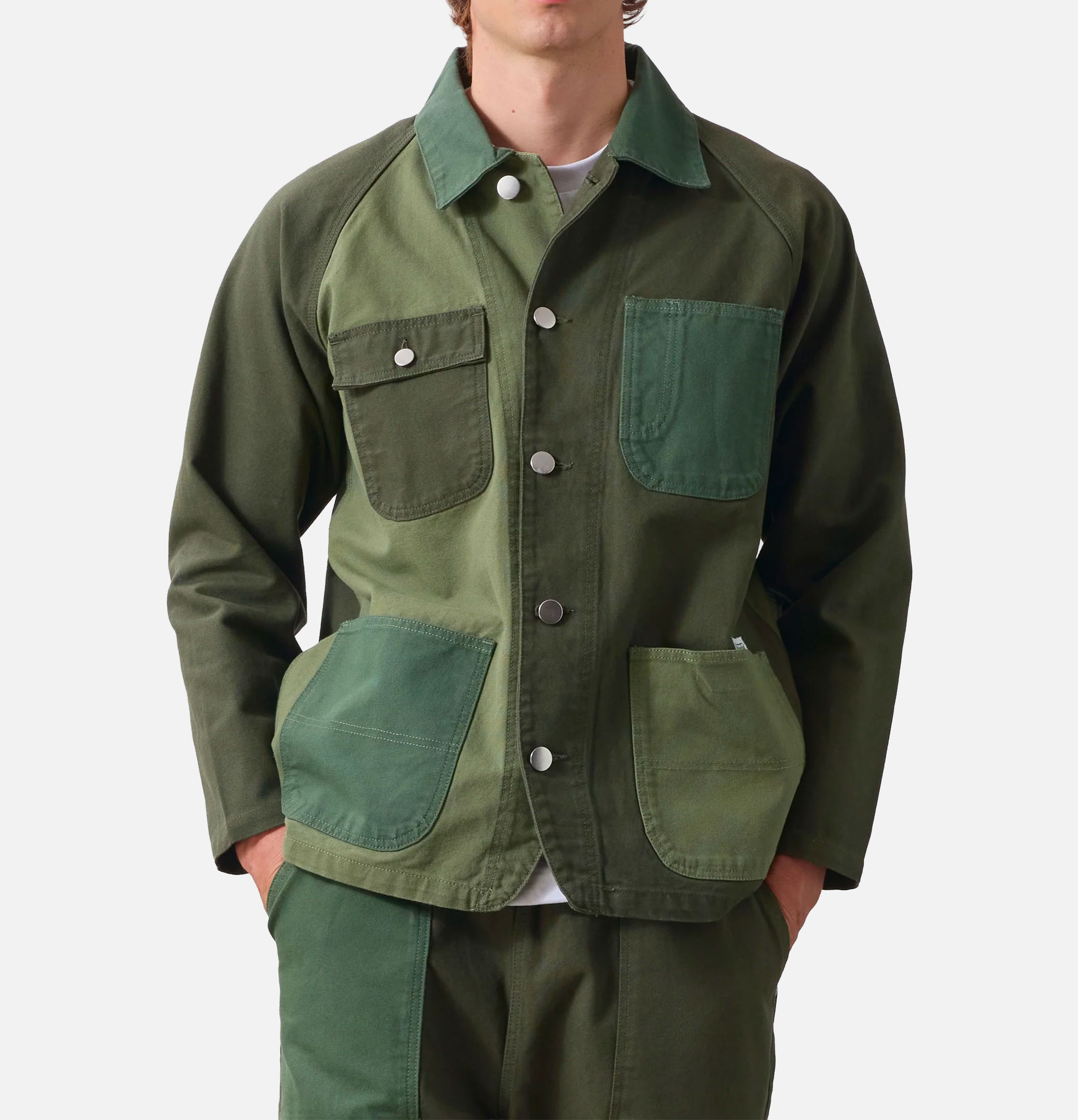 Service Works Patchwork Coverall 2.0 Jacket Green