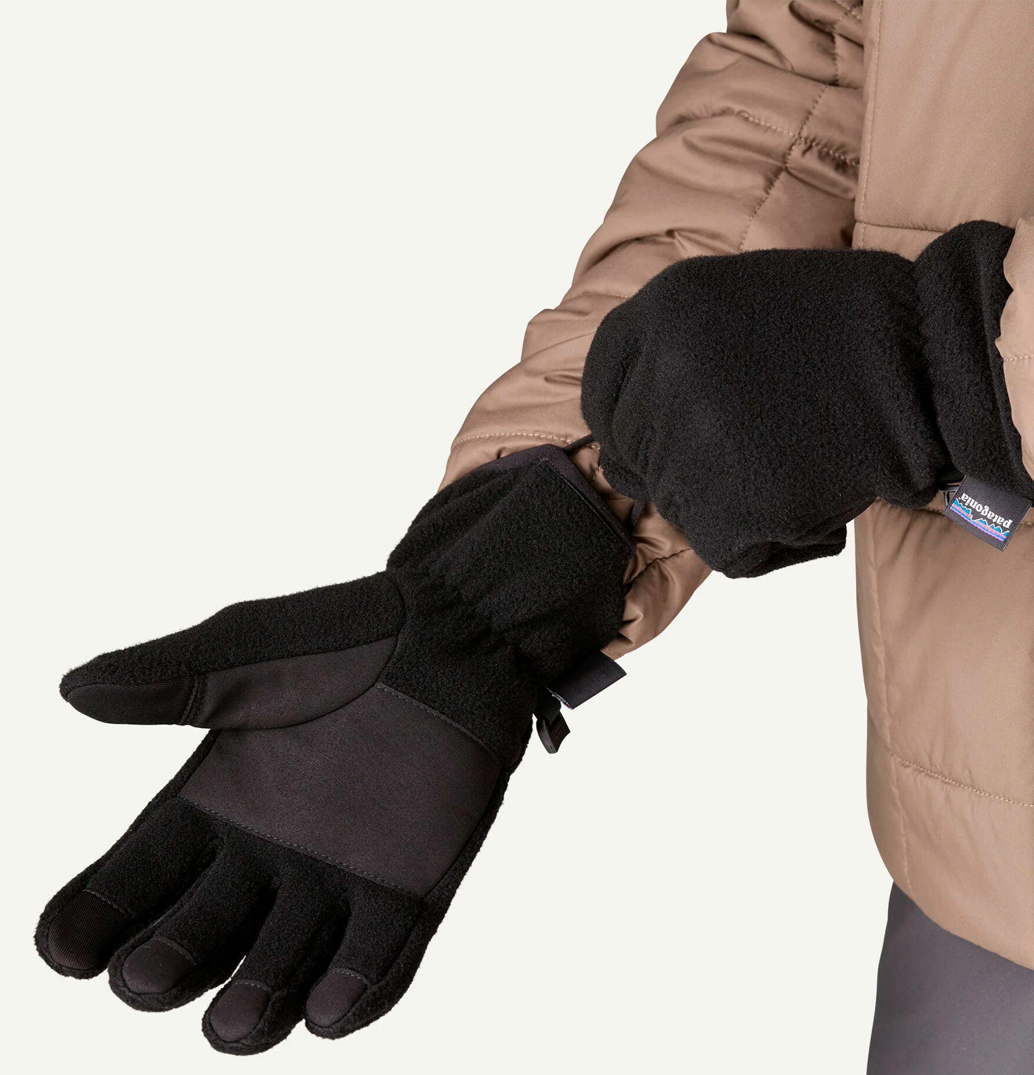 PATAGONIA ACCESSORIES Gants Synchilla® Black Solid