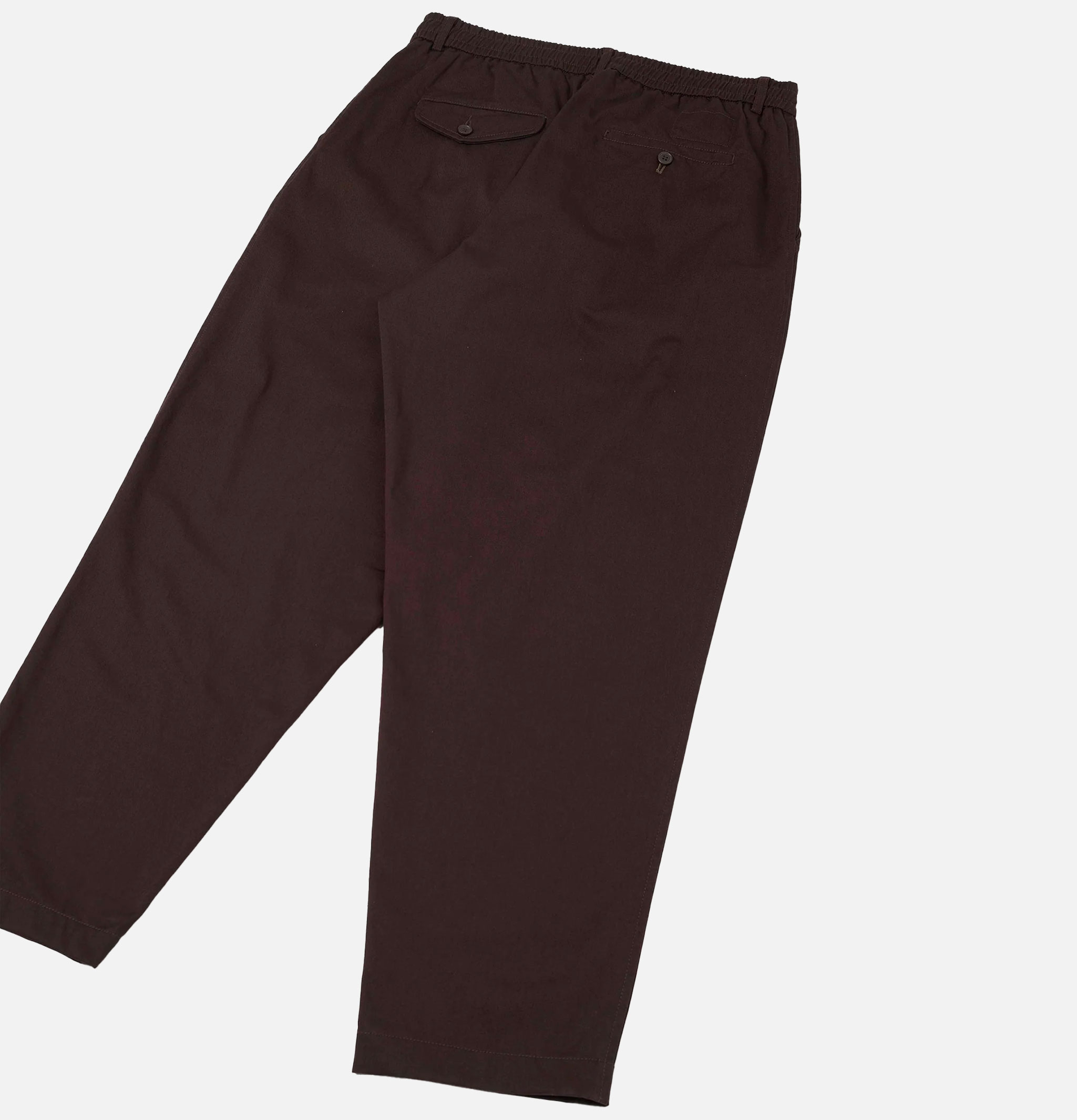 Universal Works Pantalon Pleated Track Marron