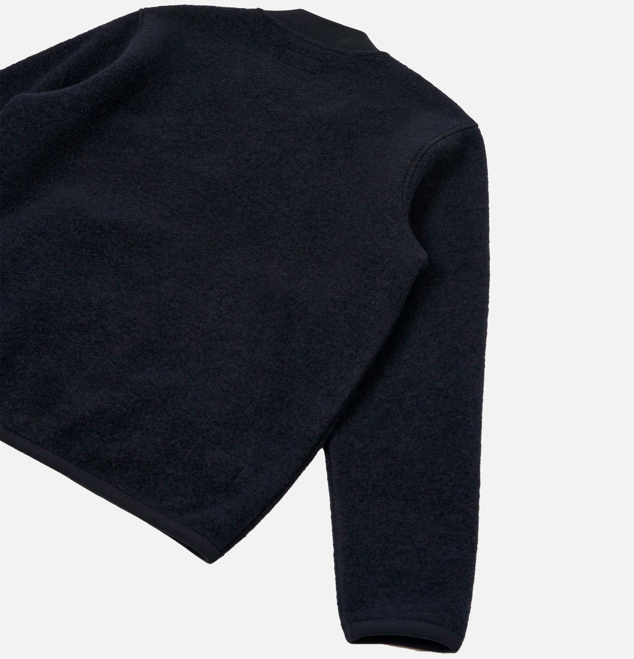 Universal Works Bomber Zip Laine Navy