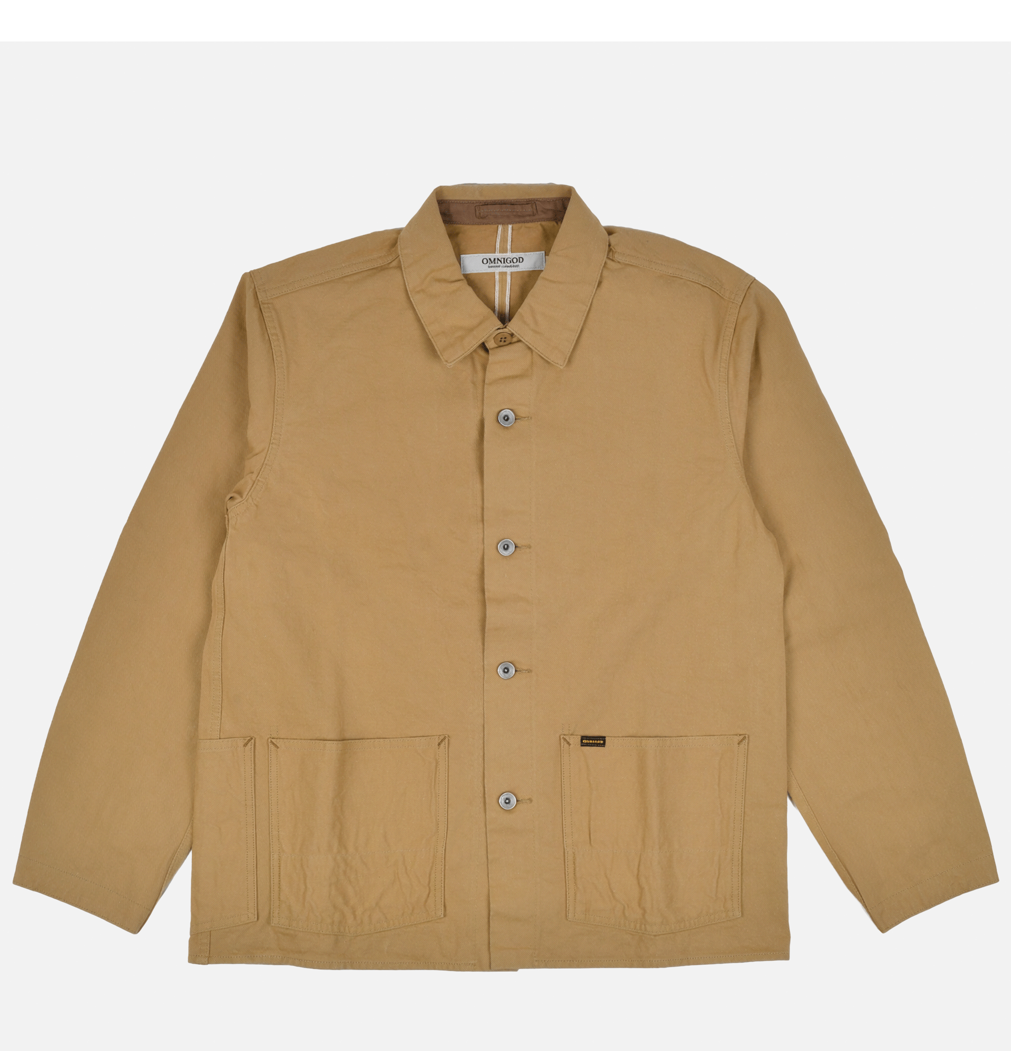 OMNIGOD Coverall Tan 12 oz Workwear Jacket