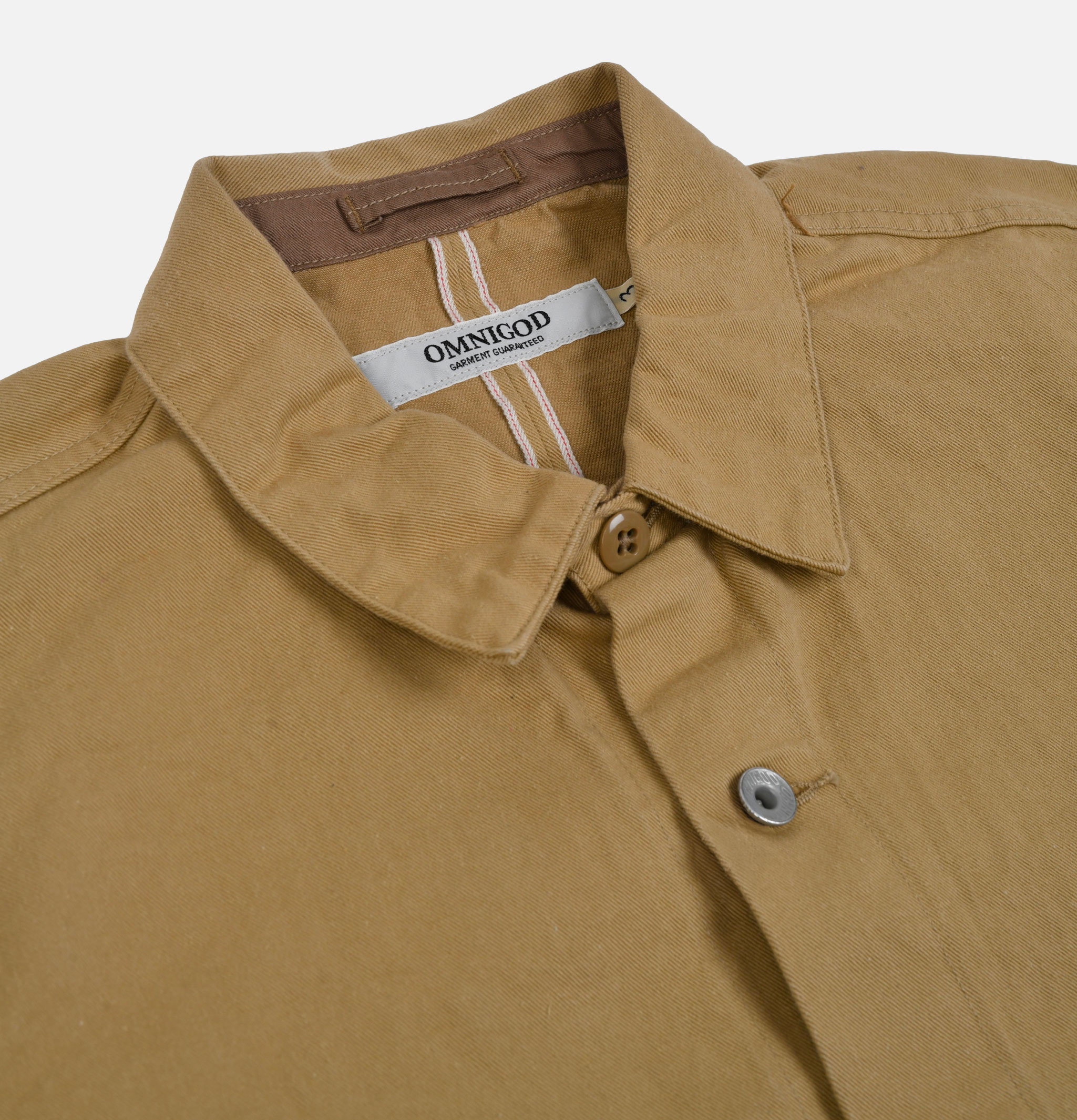 OMNIGOD Coverall Tan 12 oz Workwear Jacket