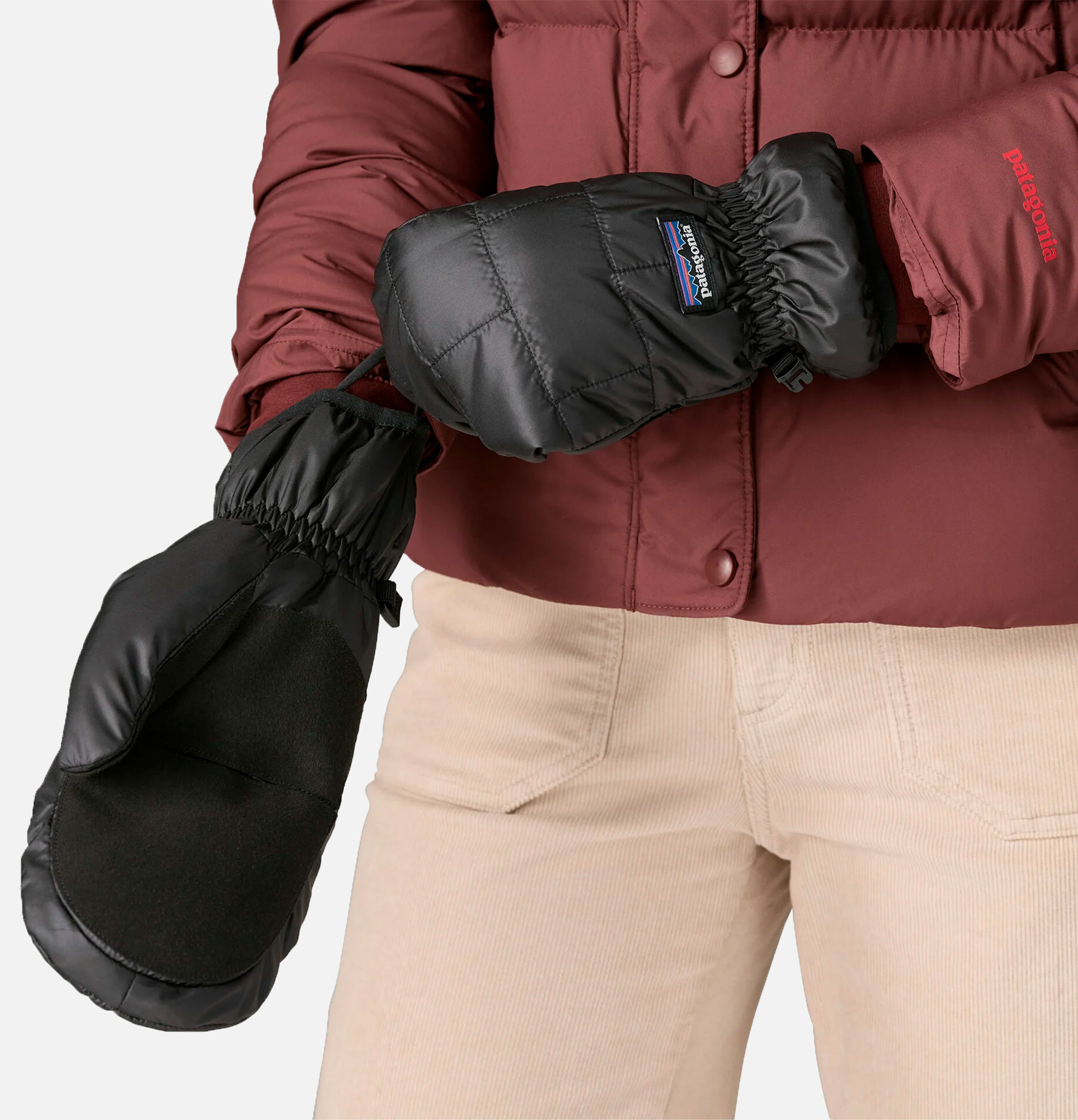PATAGONIA ACCESSORIES Mittens Nano Puff Autumn Orange