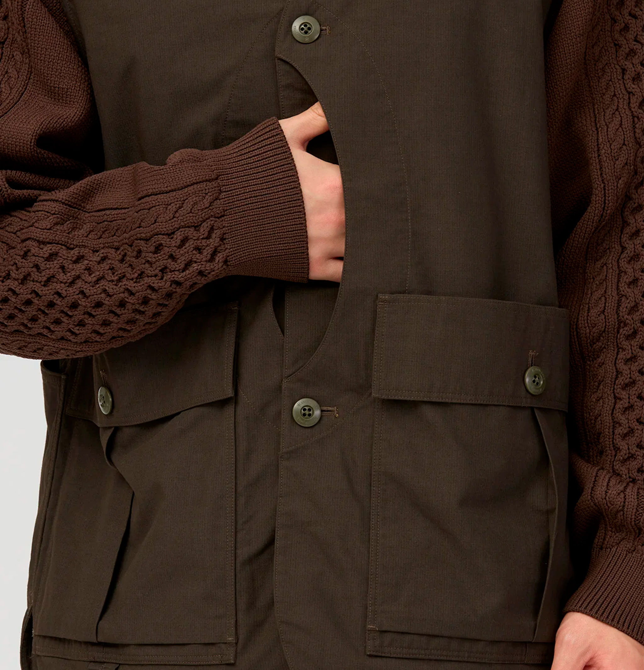 Snow Peak Hybrid Takibi Black Vest