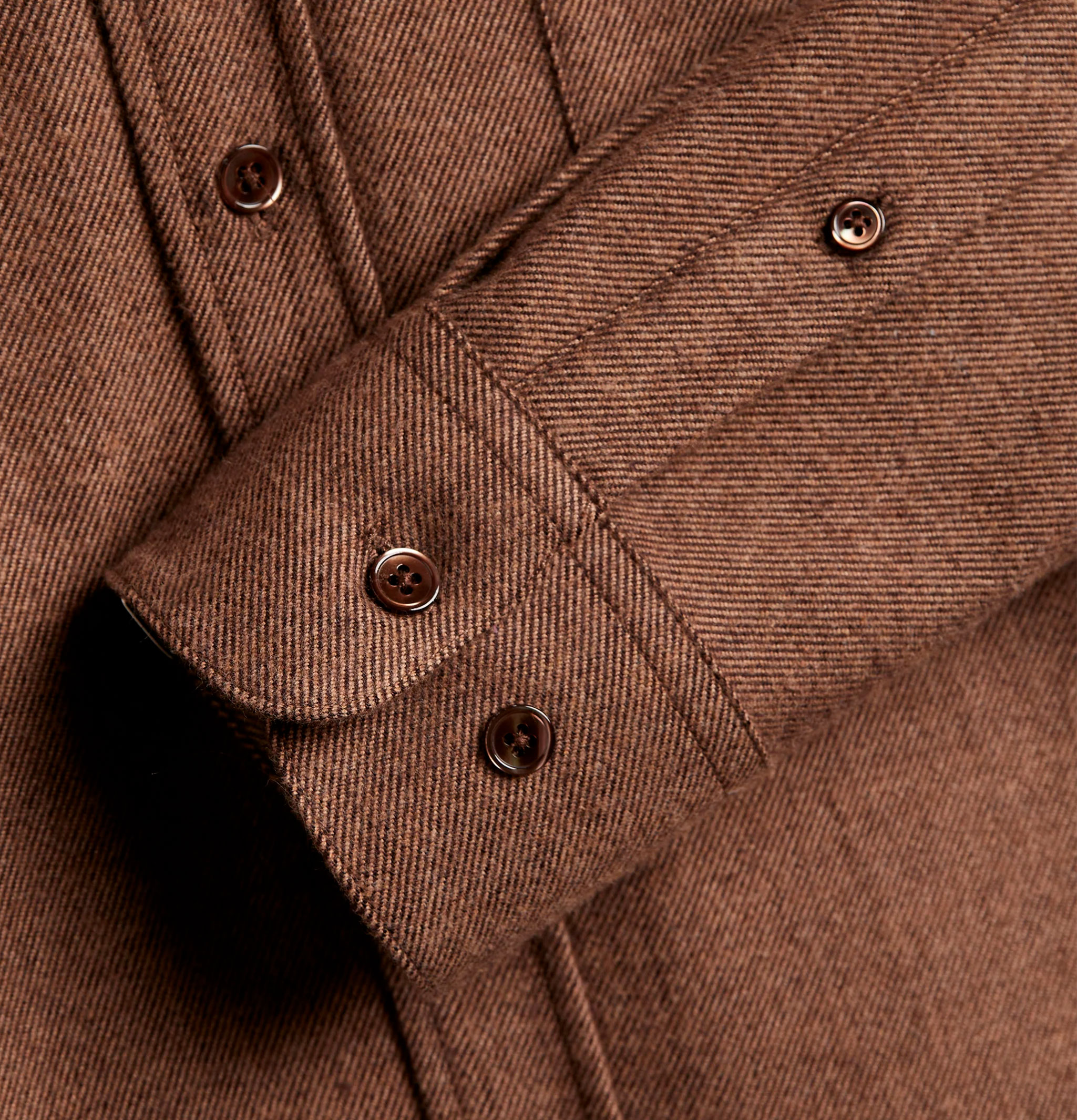 Teca Almond Portuguese Flannel Shirt