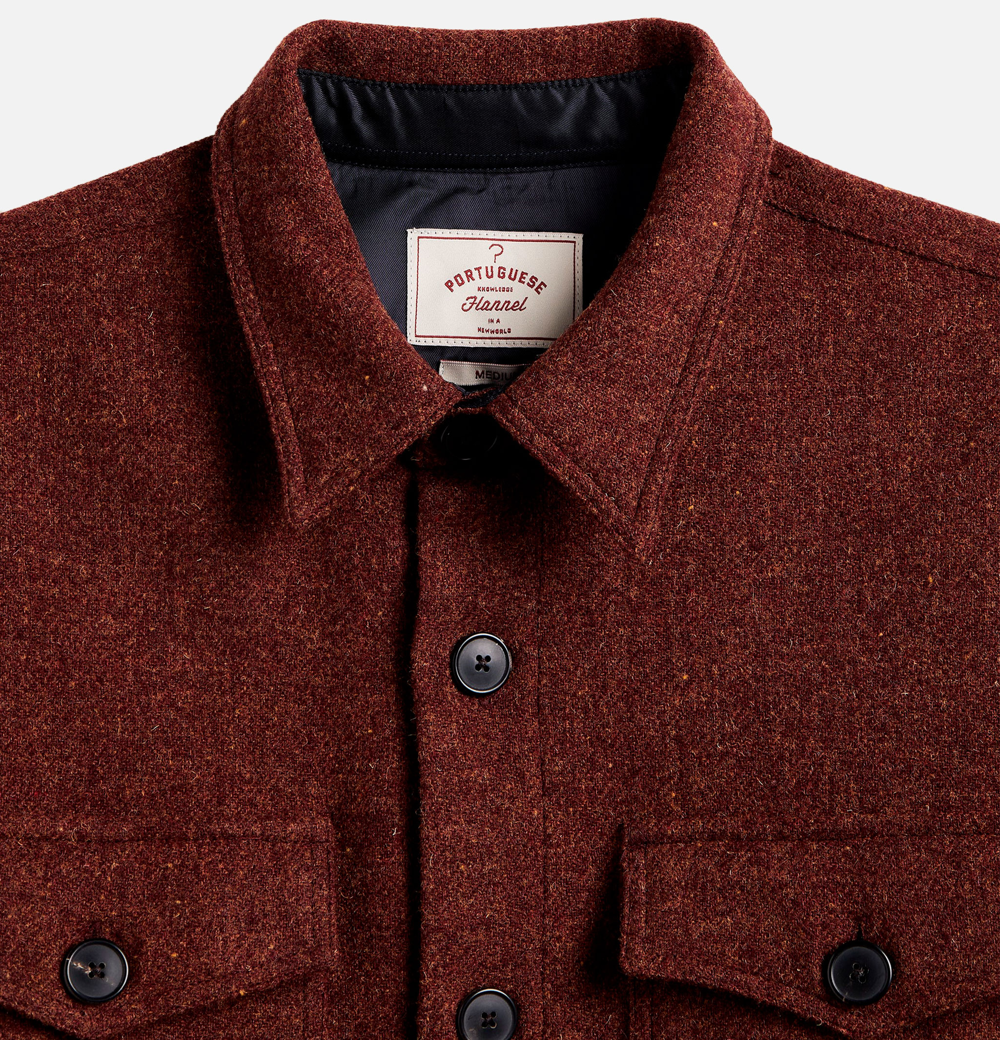 Portuguese Flannel Chemise Wool Field Terroir