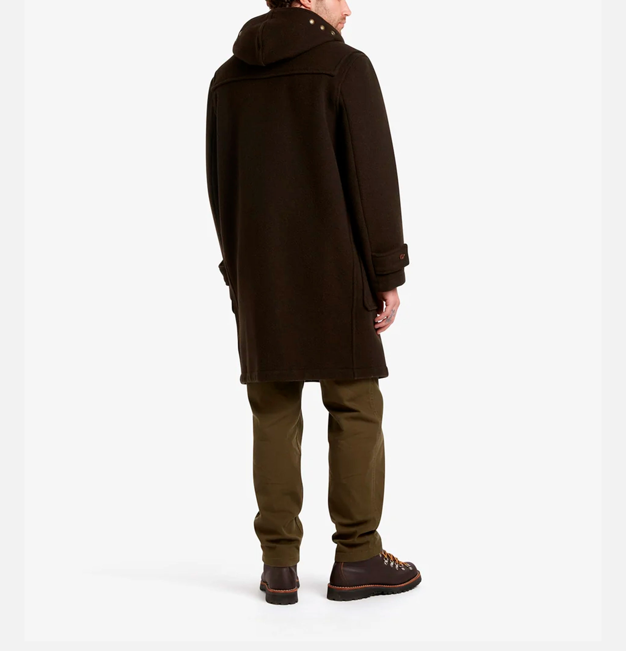 Gloverall Manteau Duffle-coat Original Monty Marron