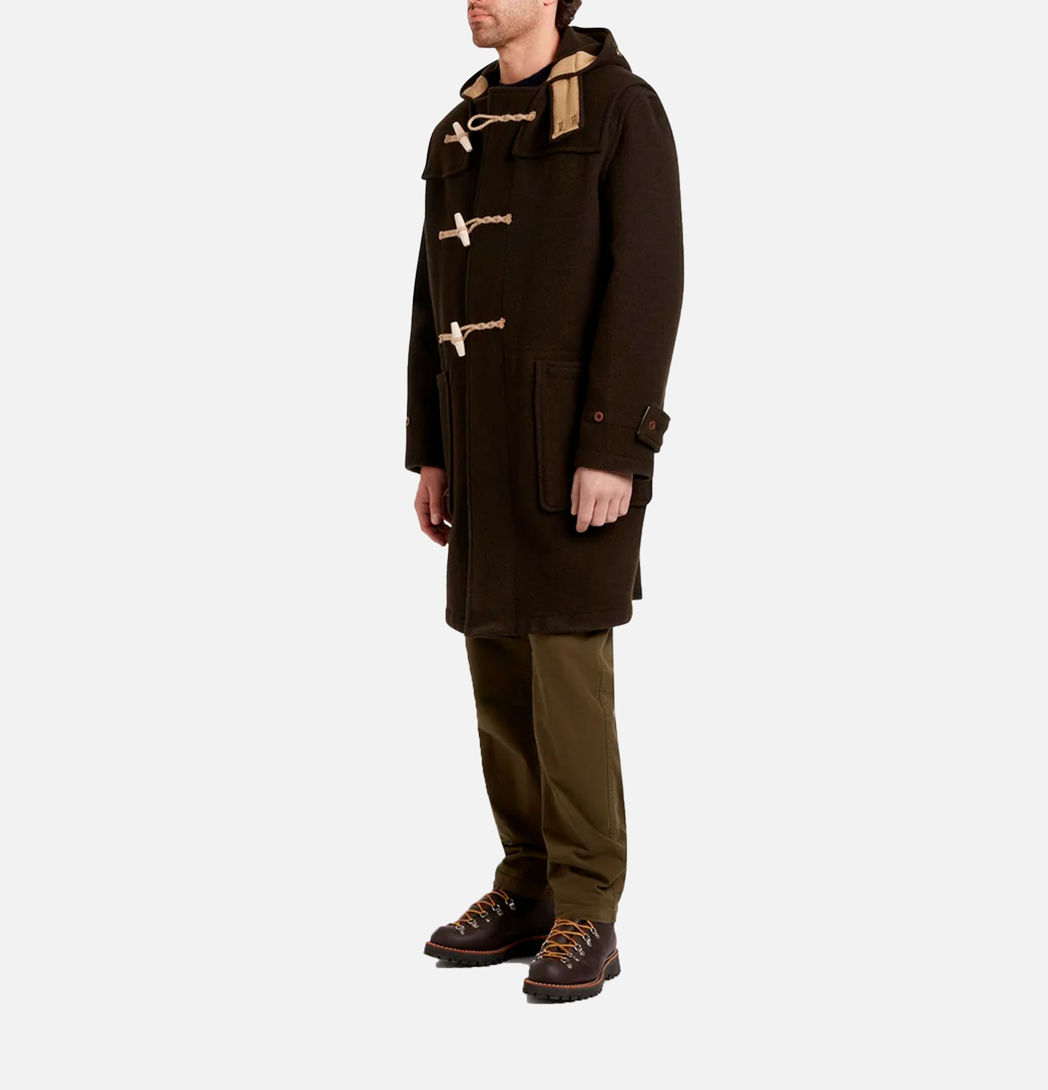 Gloverall Original Monty Brown Duffle Coat