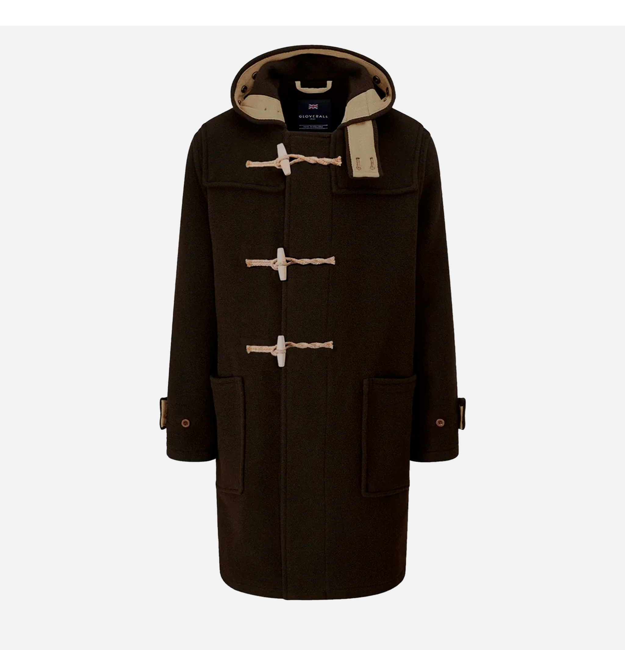 Gloverall Original Monty Brown Duffle Coat