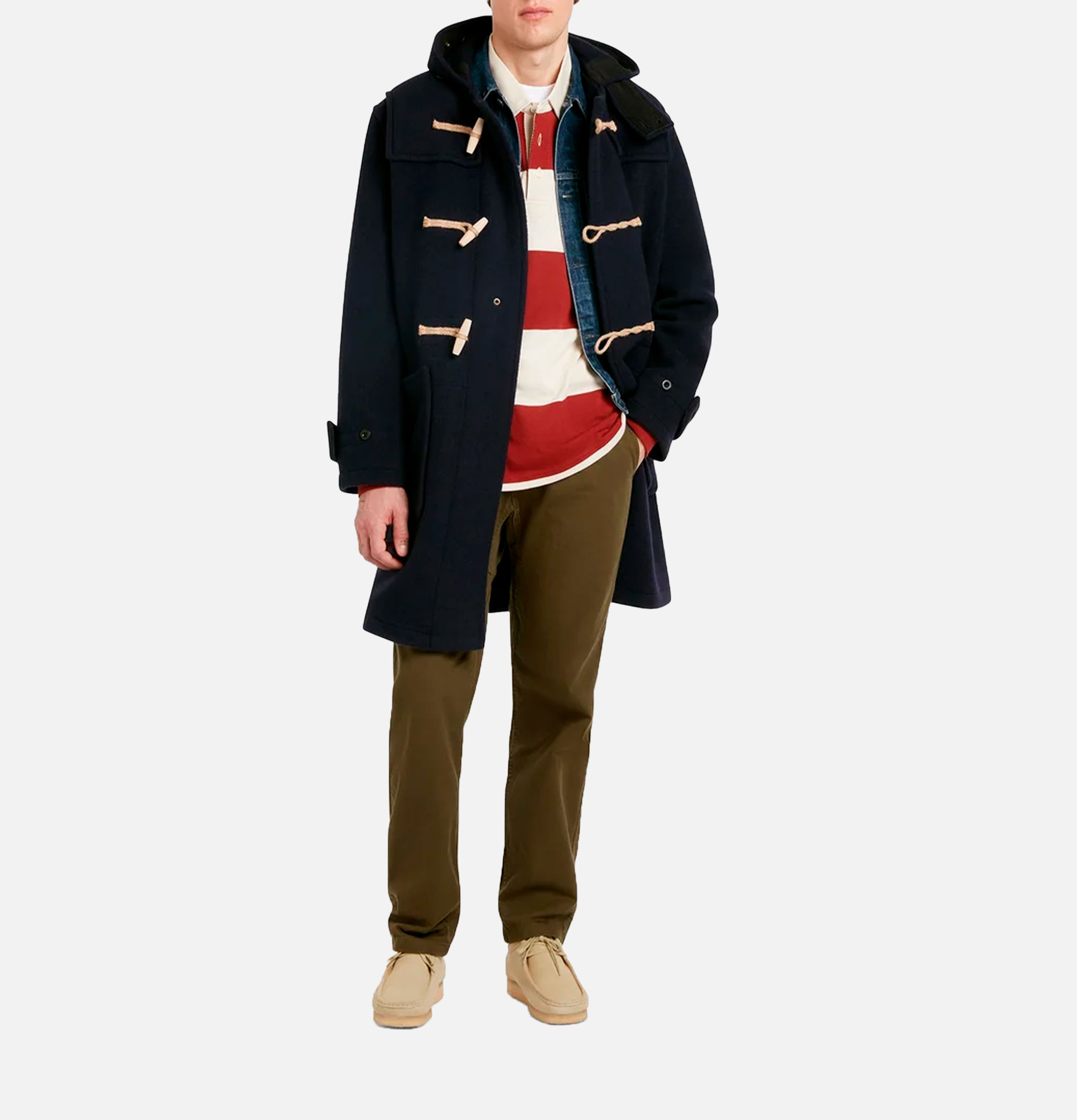 Gloverall Monty Duffle-coat Original Navy
