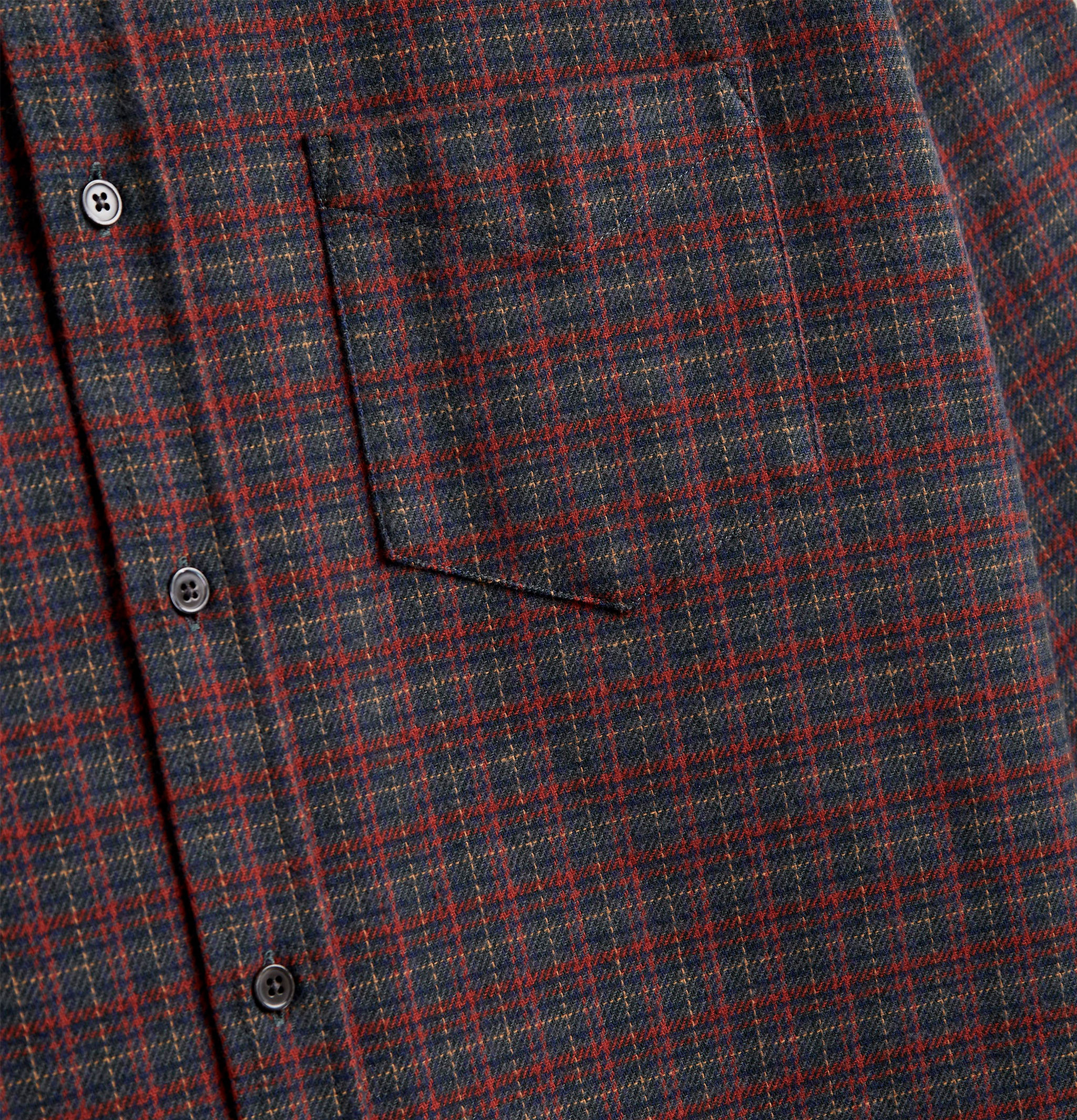 Portuguese Flannel Chemise Oversize Plura