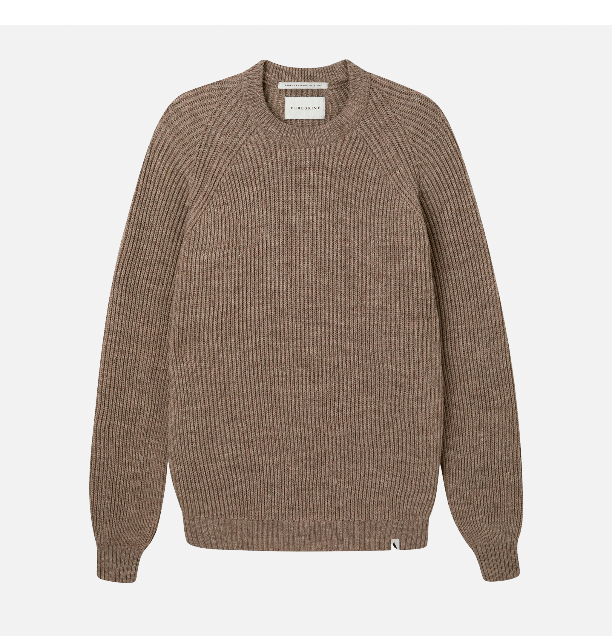 Peregrine Ford Crew Sweater in Oak