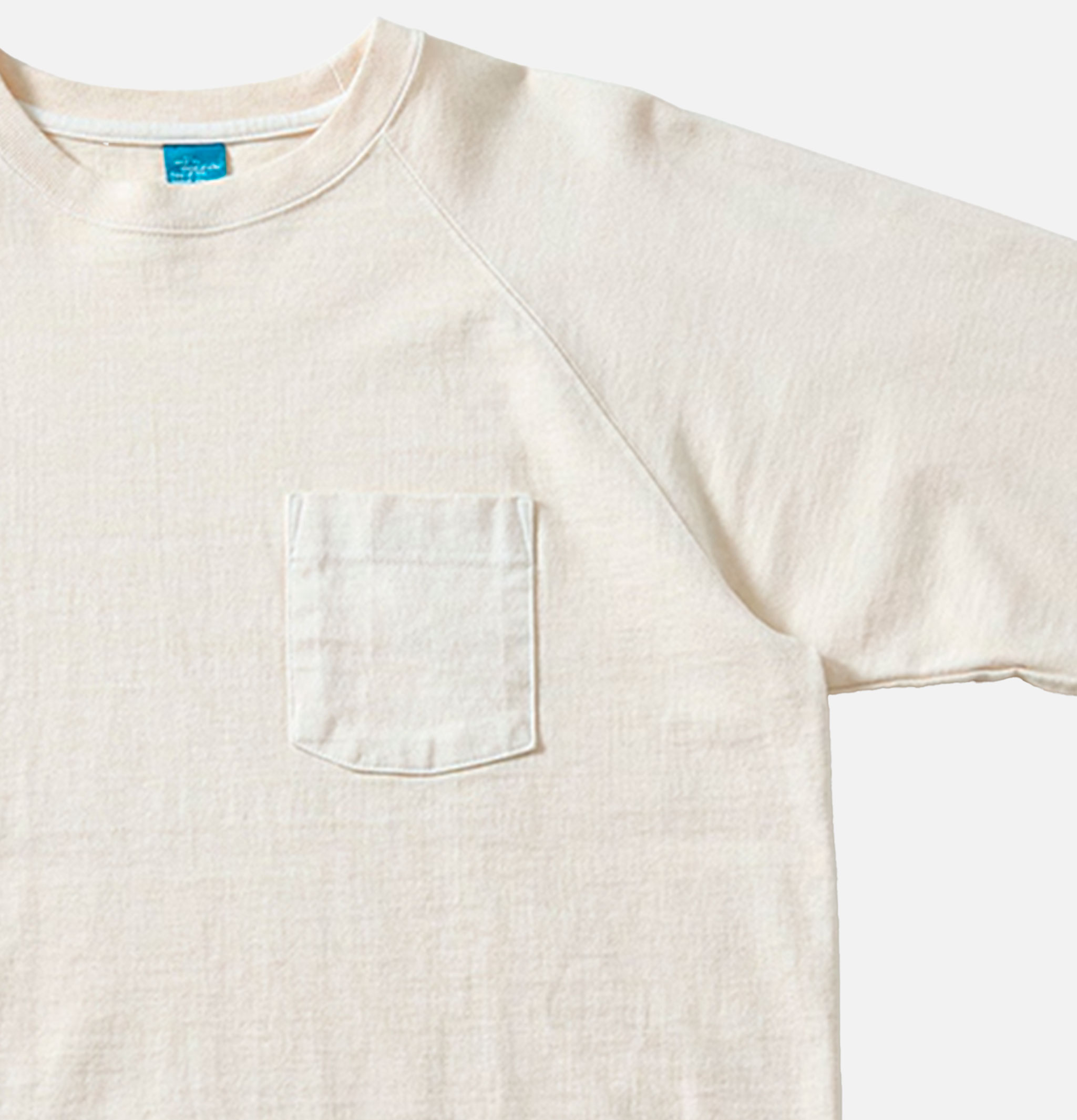 Good On T-shirt Heavy Raglan Pocket Naturel