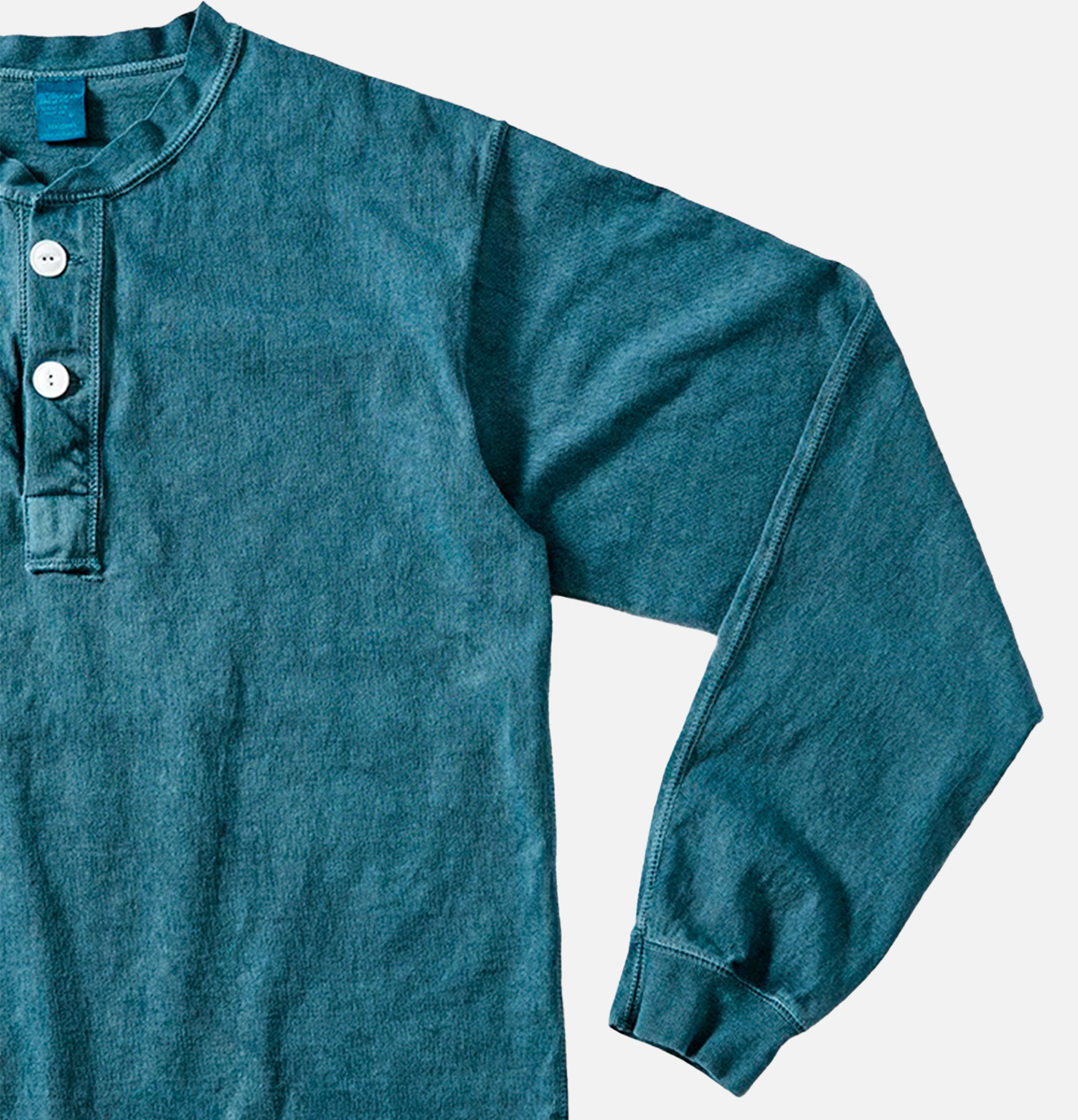Good On T-shirt Heavy Henley Slate