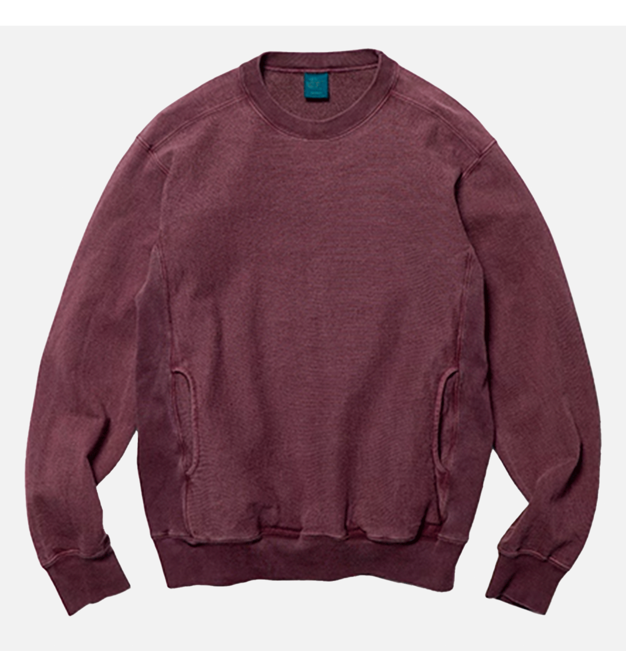 Good On Sweat Heavy Crew Bordeaux