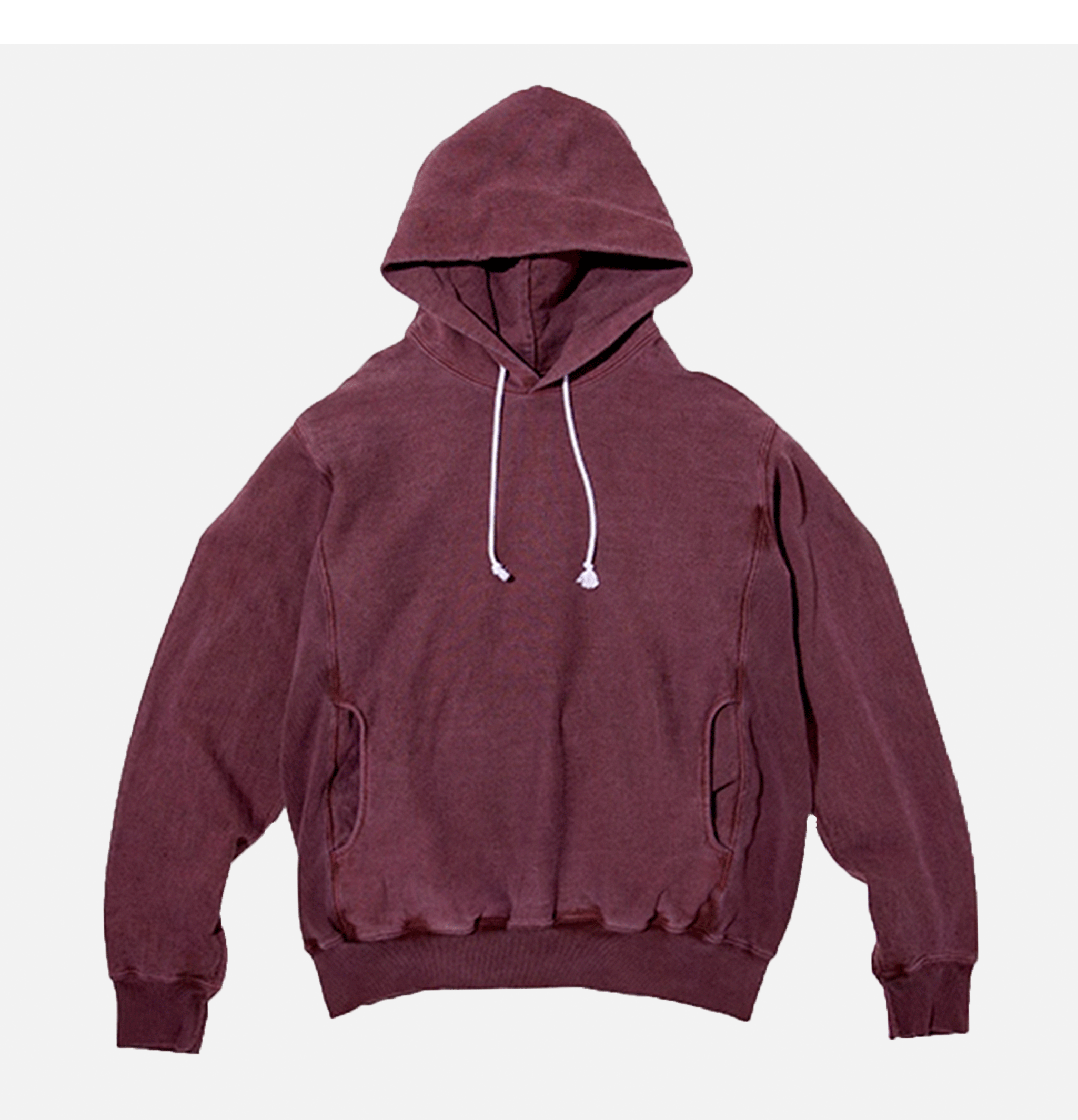 Good On Heavy Po Hood Sweatshirt Bordeaux