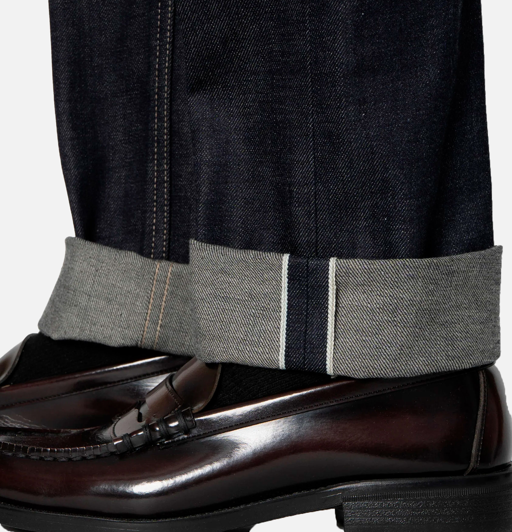Naked & Famous Denim FoxFibre® Green Weft Jeans