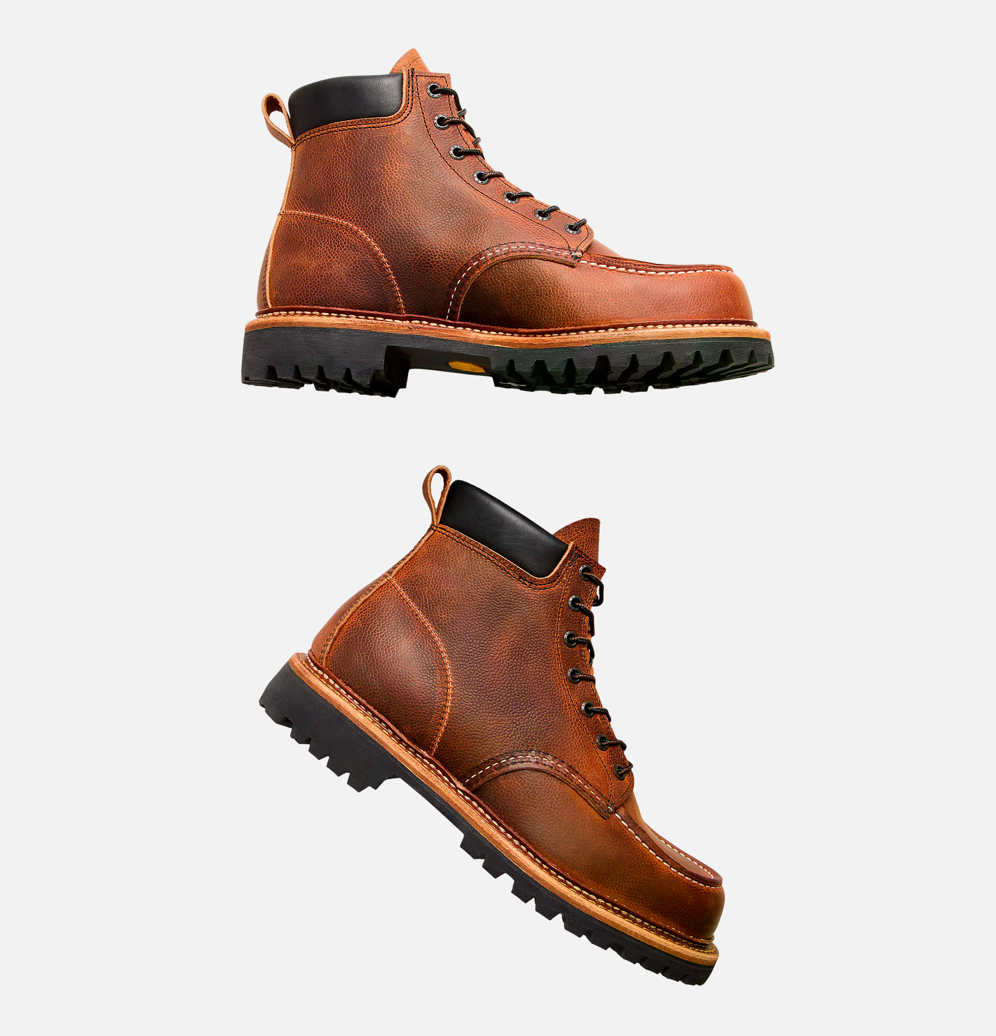 Red Wing Norway Moc Copper Rough & Tough Boots