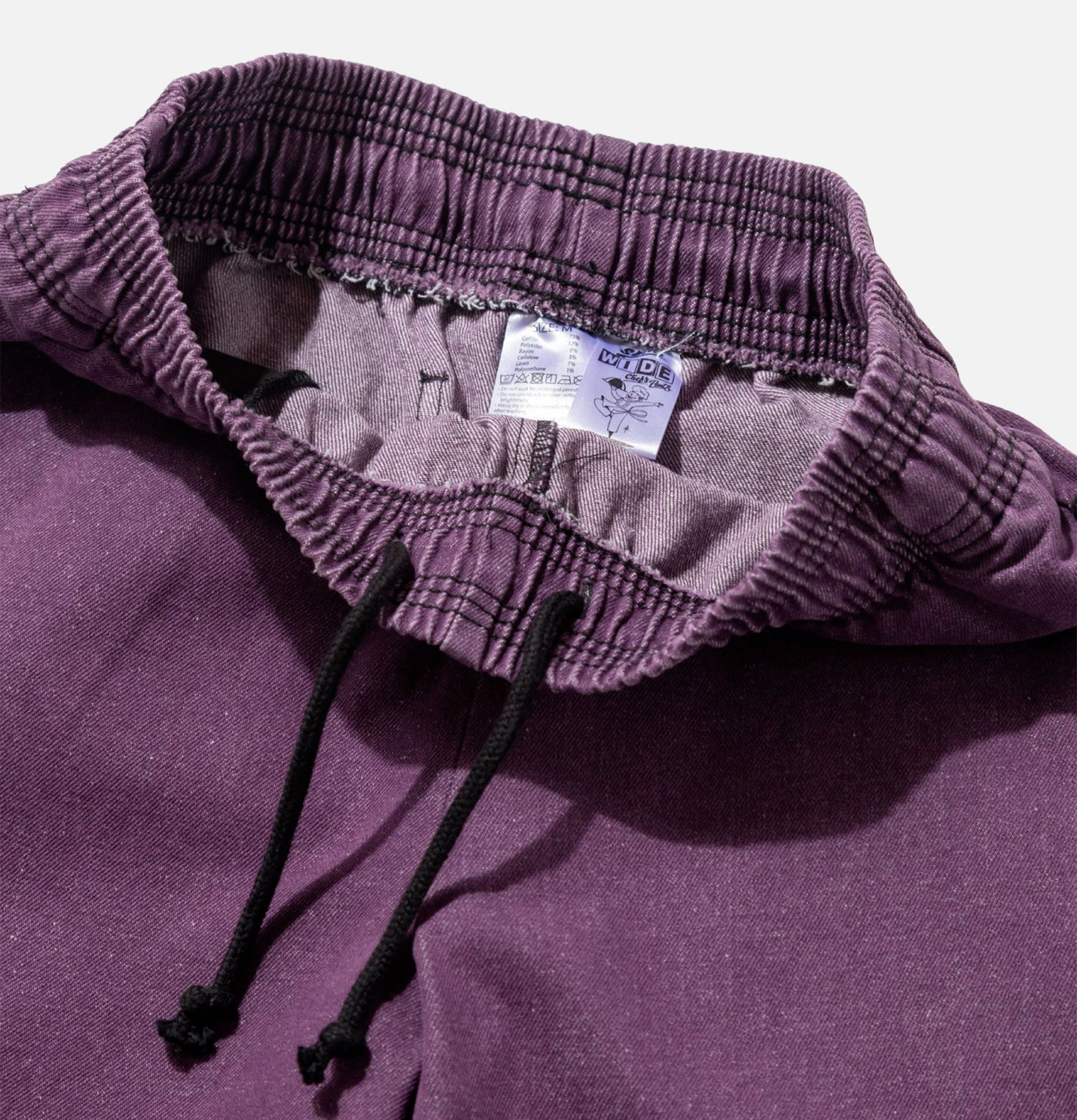Cookman Chef Pant Semiwide Denim Purple