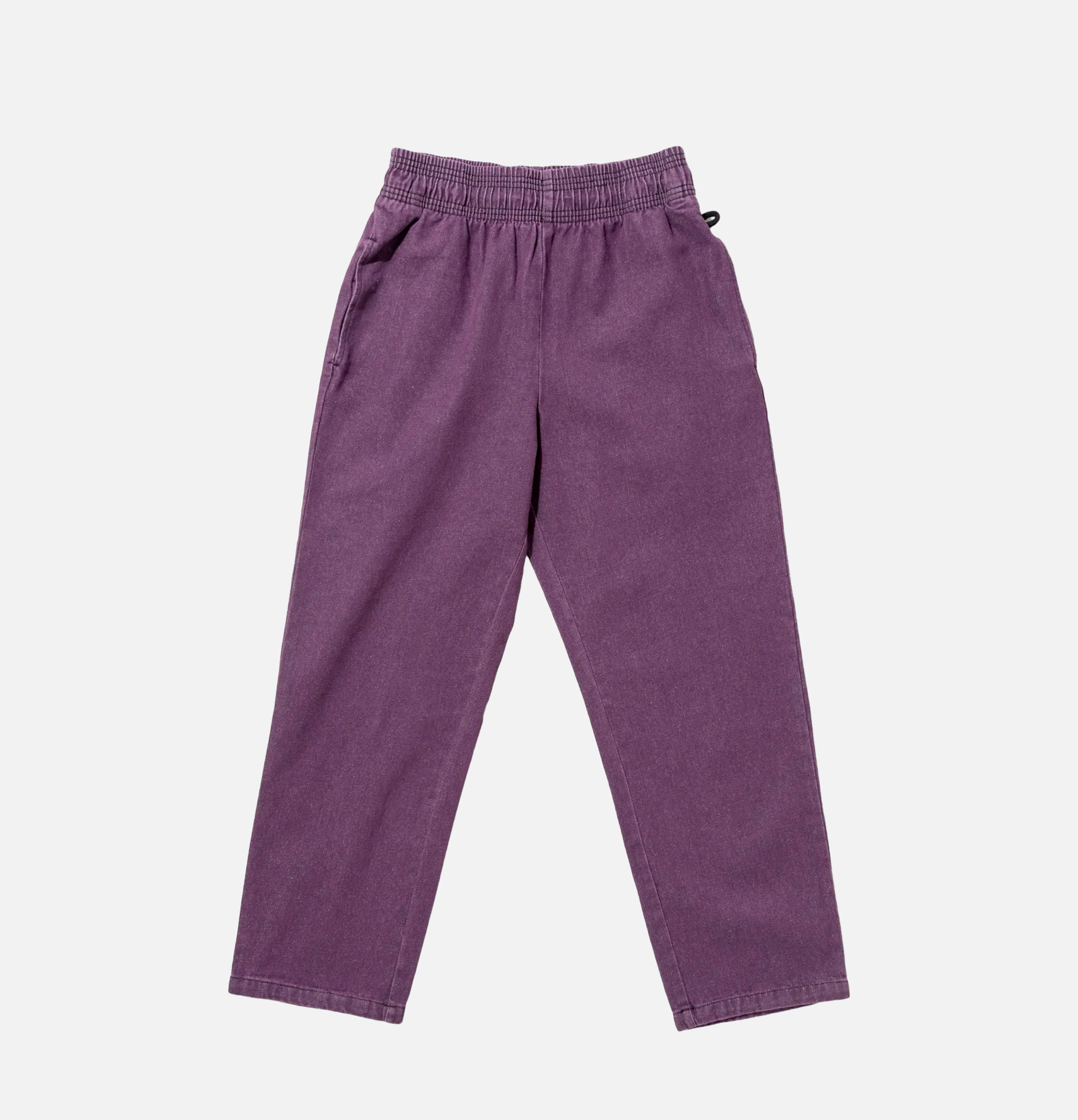 Cookman Pantalon Chef Pant Semiwide Denim Violet