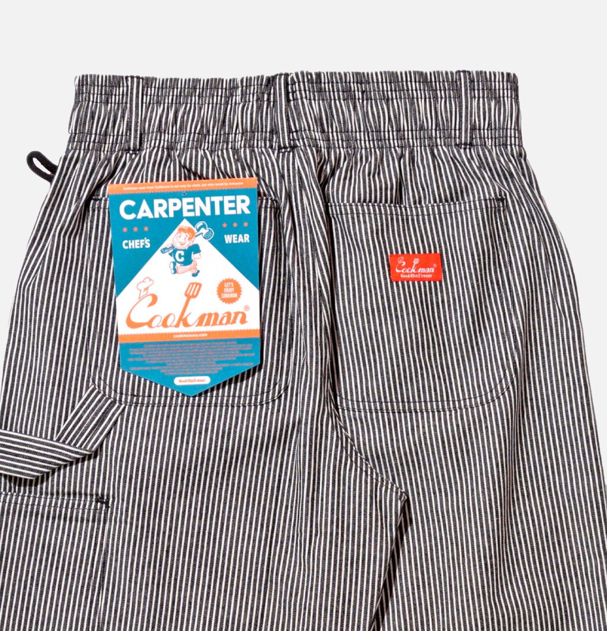 Cookman Carpenter Pant Hickory Black