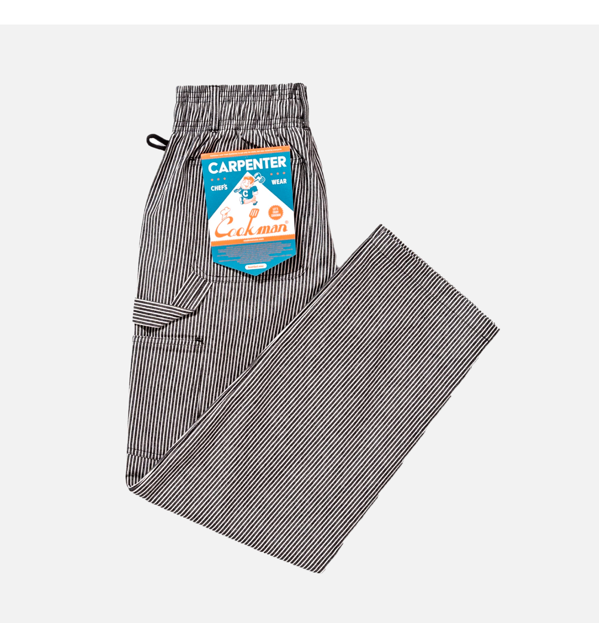 Cookman Carpenter Pant Hickory Black