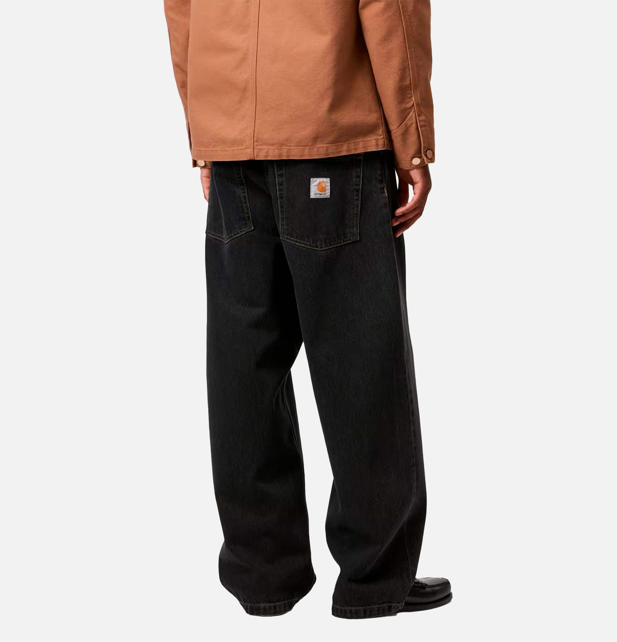 CARHARTT WIP Brandon Pant Black Stone Wash