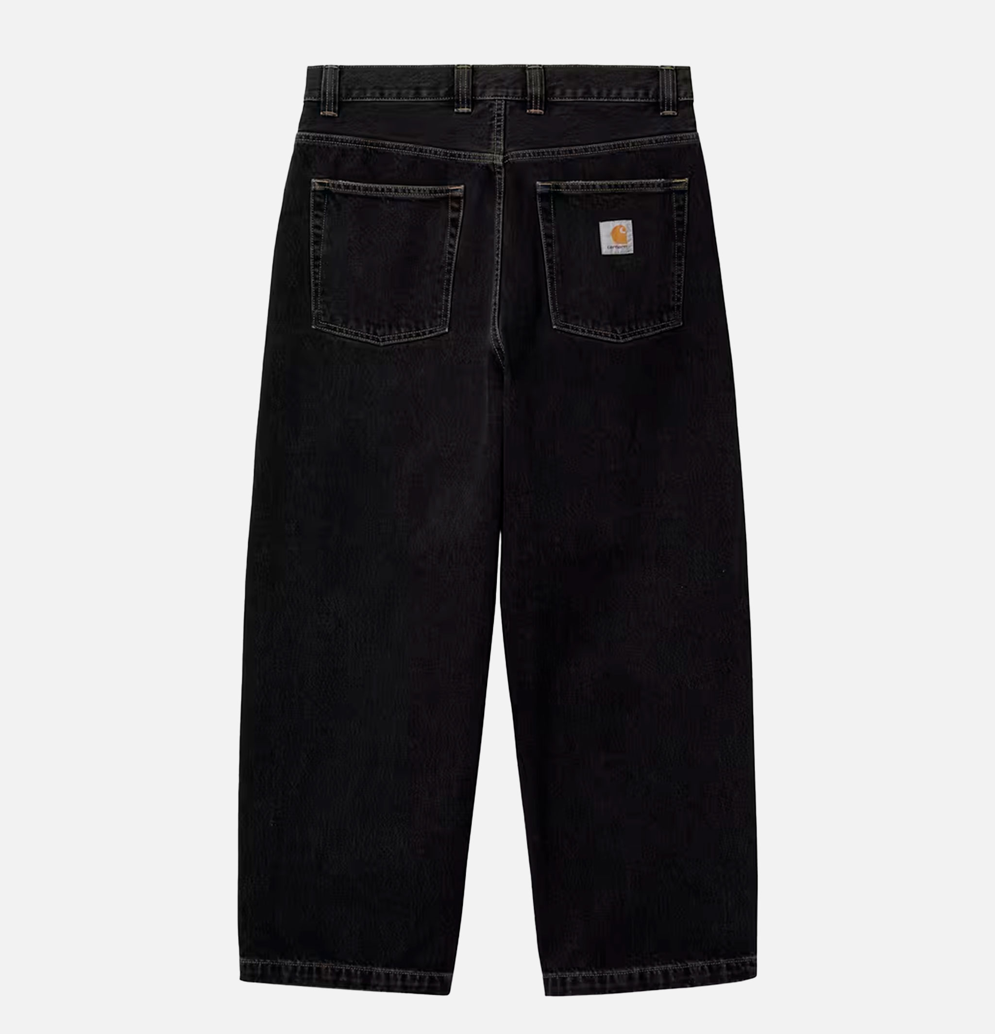 CARHARTT WIP Brandon Pant Black Stone Wash