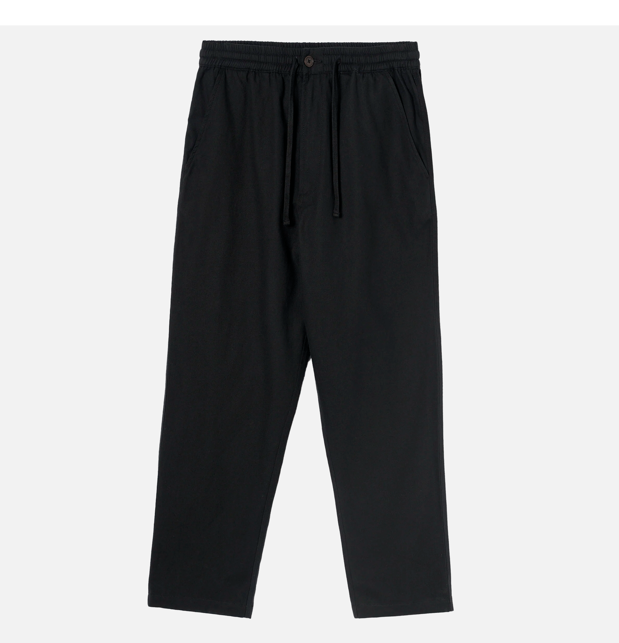 Universal Works Hi Water Trouser Brushed Moleskin Black