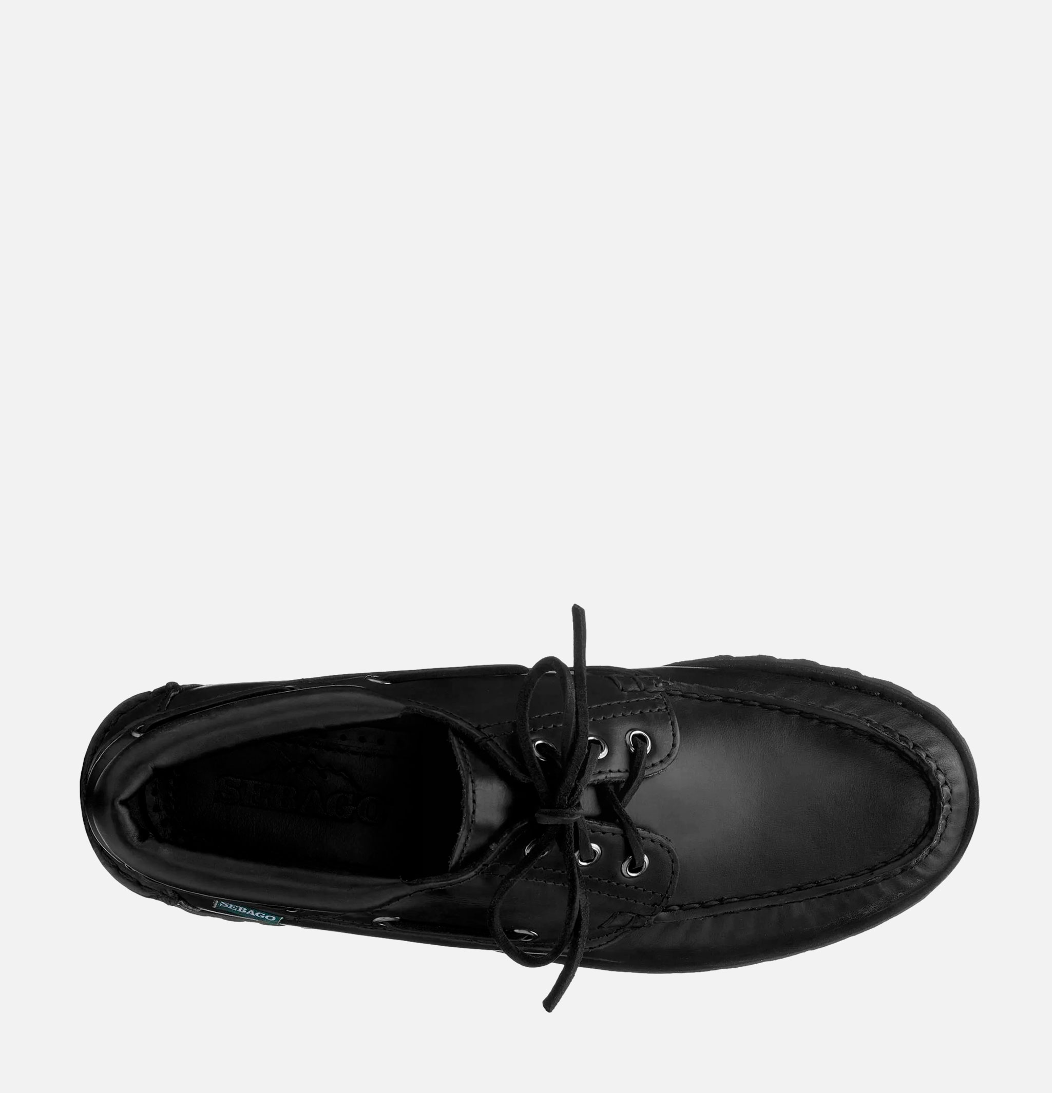 Sebago Acadia Waxy Loafers Black